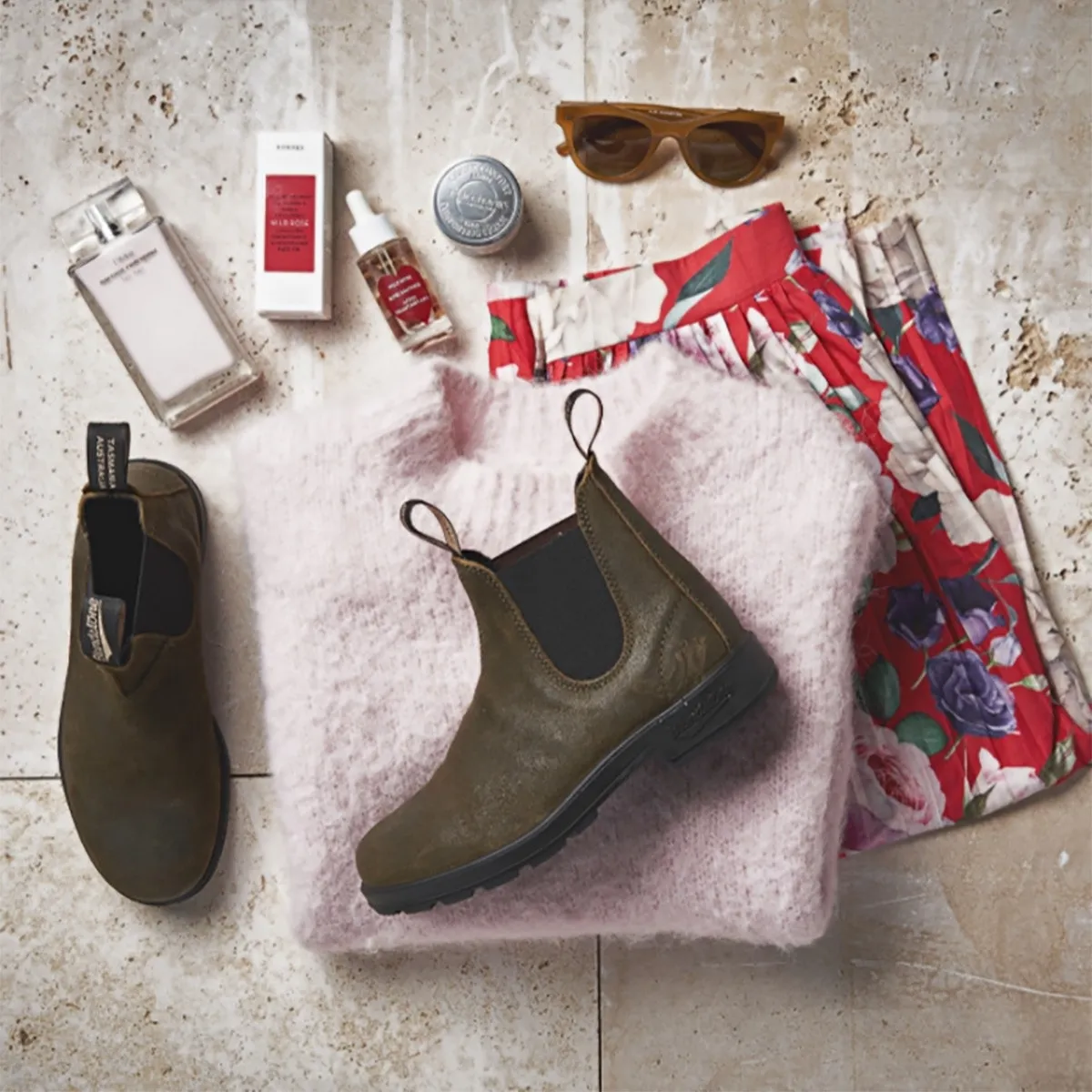 1615 - Dark Olive Suede