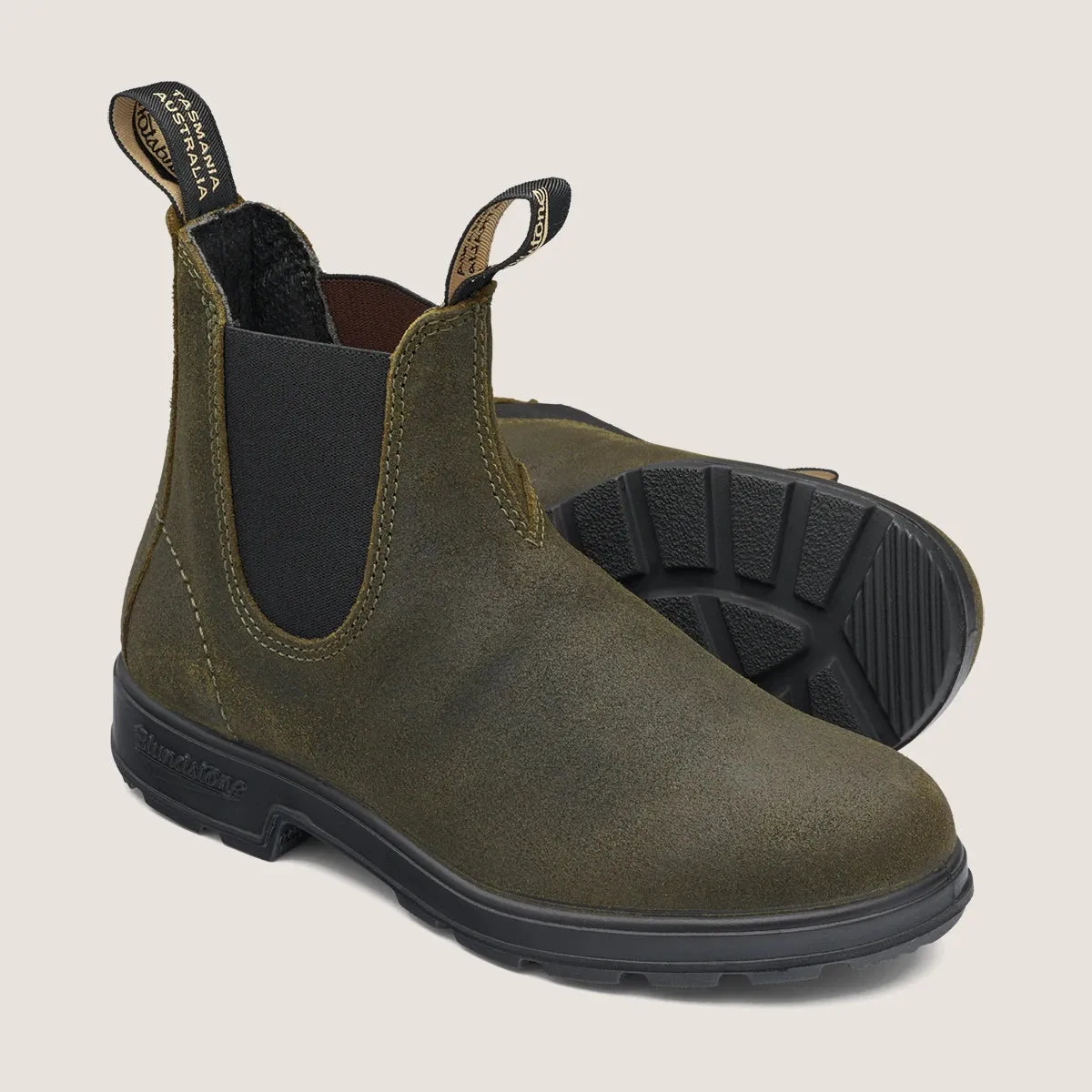 1615 - Dark Olive Suede