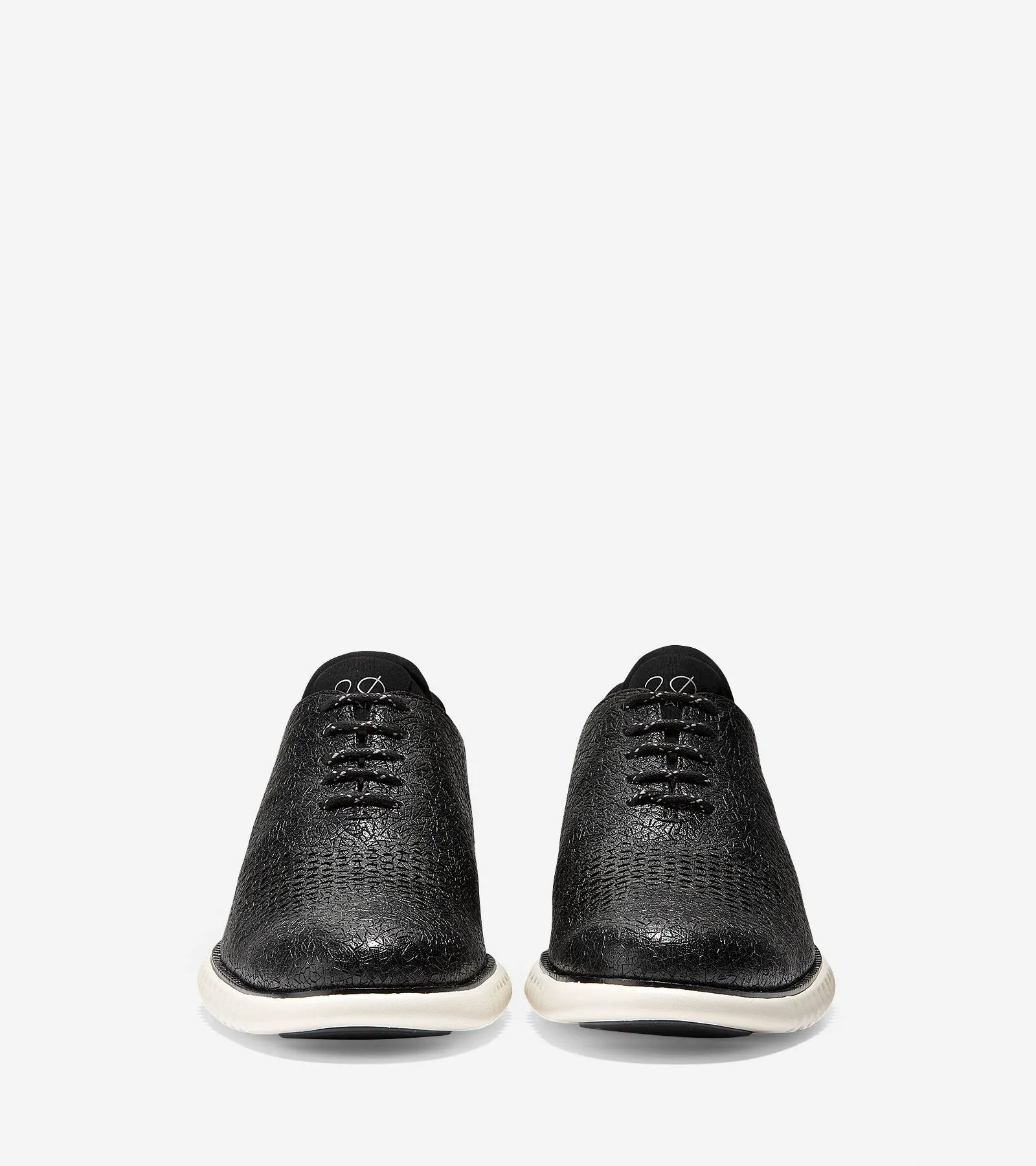 2.ZERØGRAND Lined Laser Wingtip Oxford