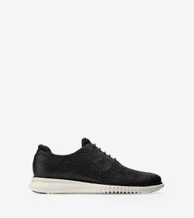 2.ZERØGRAND Lined Laser Wingtip Oxford