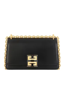 4G small model bag in leather with chain