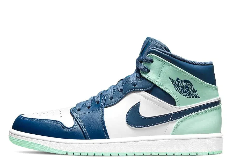 Air Jordan 1 Mid Mystic Navy Sale