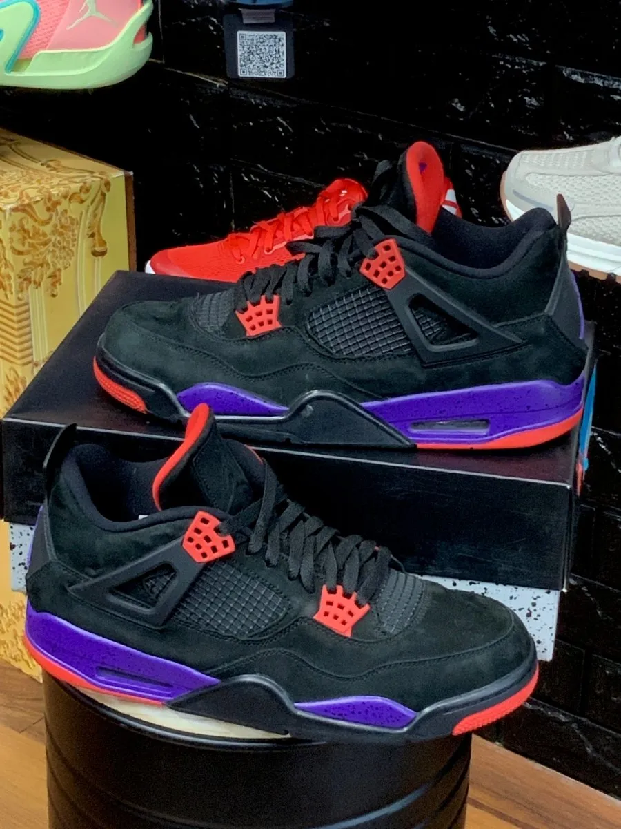 Air Jordan 4 Retro NRG 'Raptors' - Gently Enjoyed (Used) Men 11.5