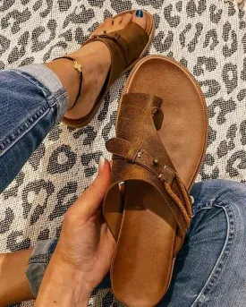 Alina | Elegant Slip-On Sandals