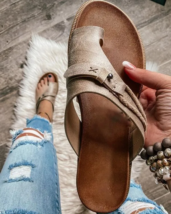Alina | Elegant Slip-On Sandals
