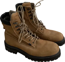 All Saints Brown Suede Lace Up Boots UK 8 EU 42 👞