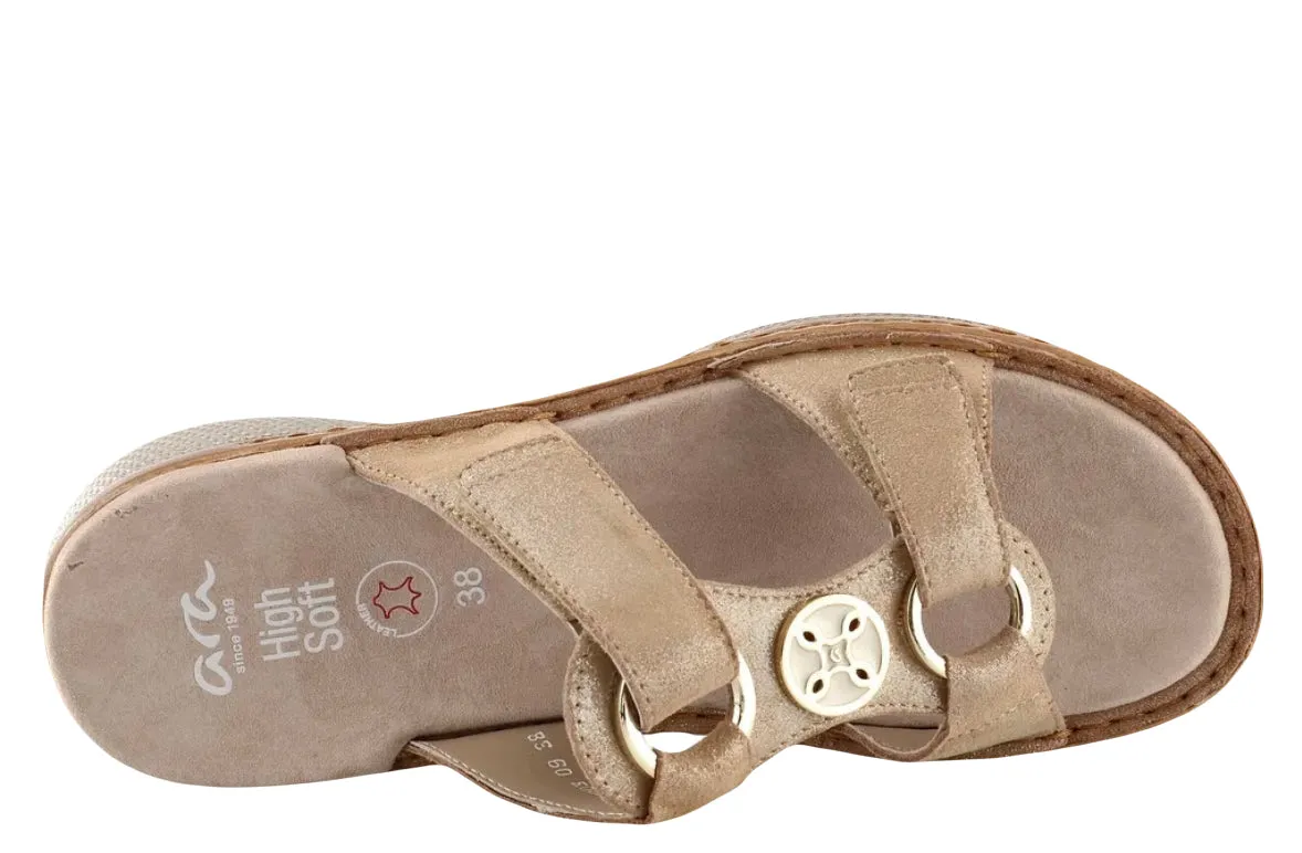 Ara Ladies Hawaii 2 Strap Mule Sandal