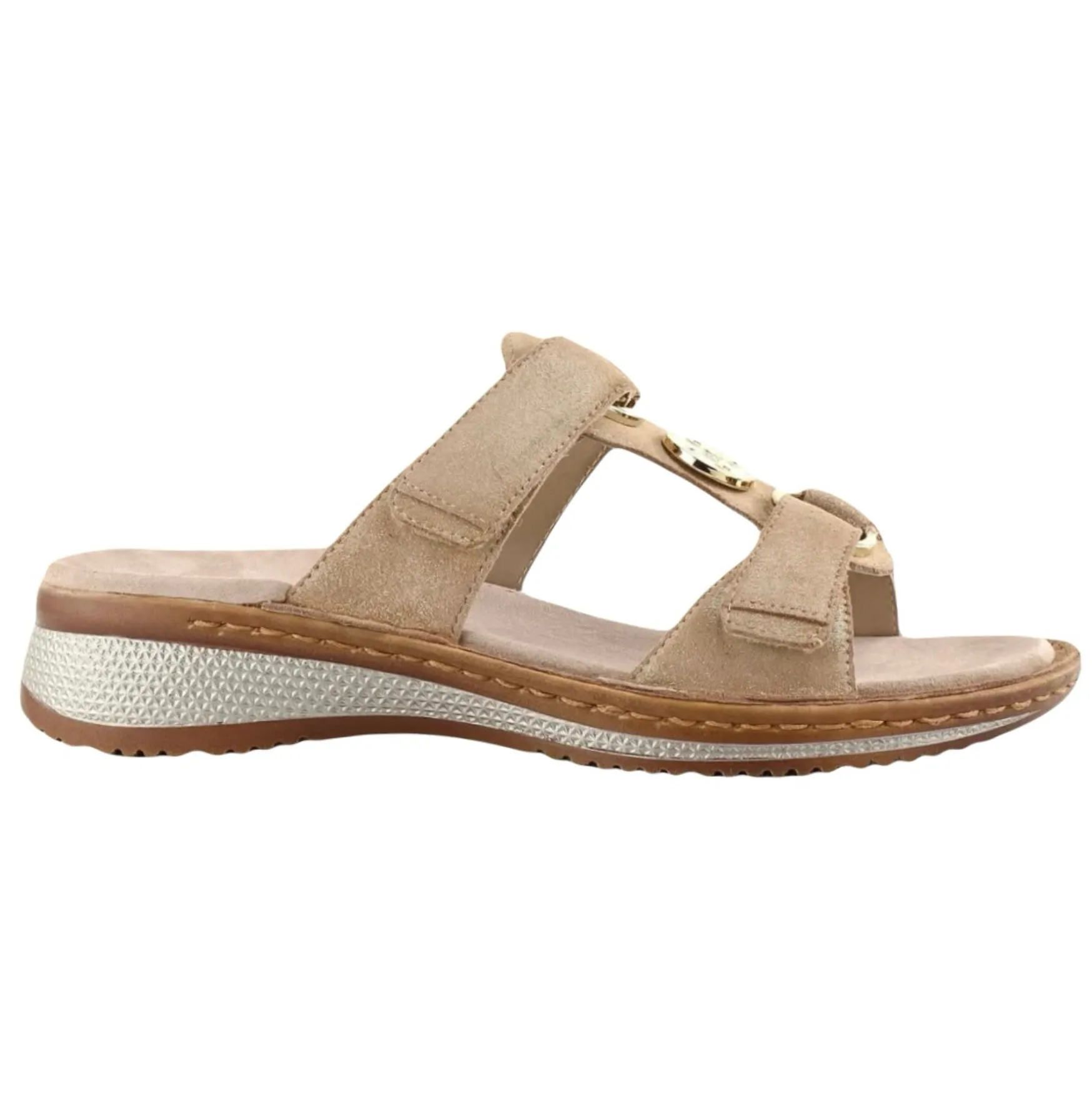 Ara Ladies Hawaii 2 Strap Mule Sandal