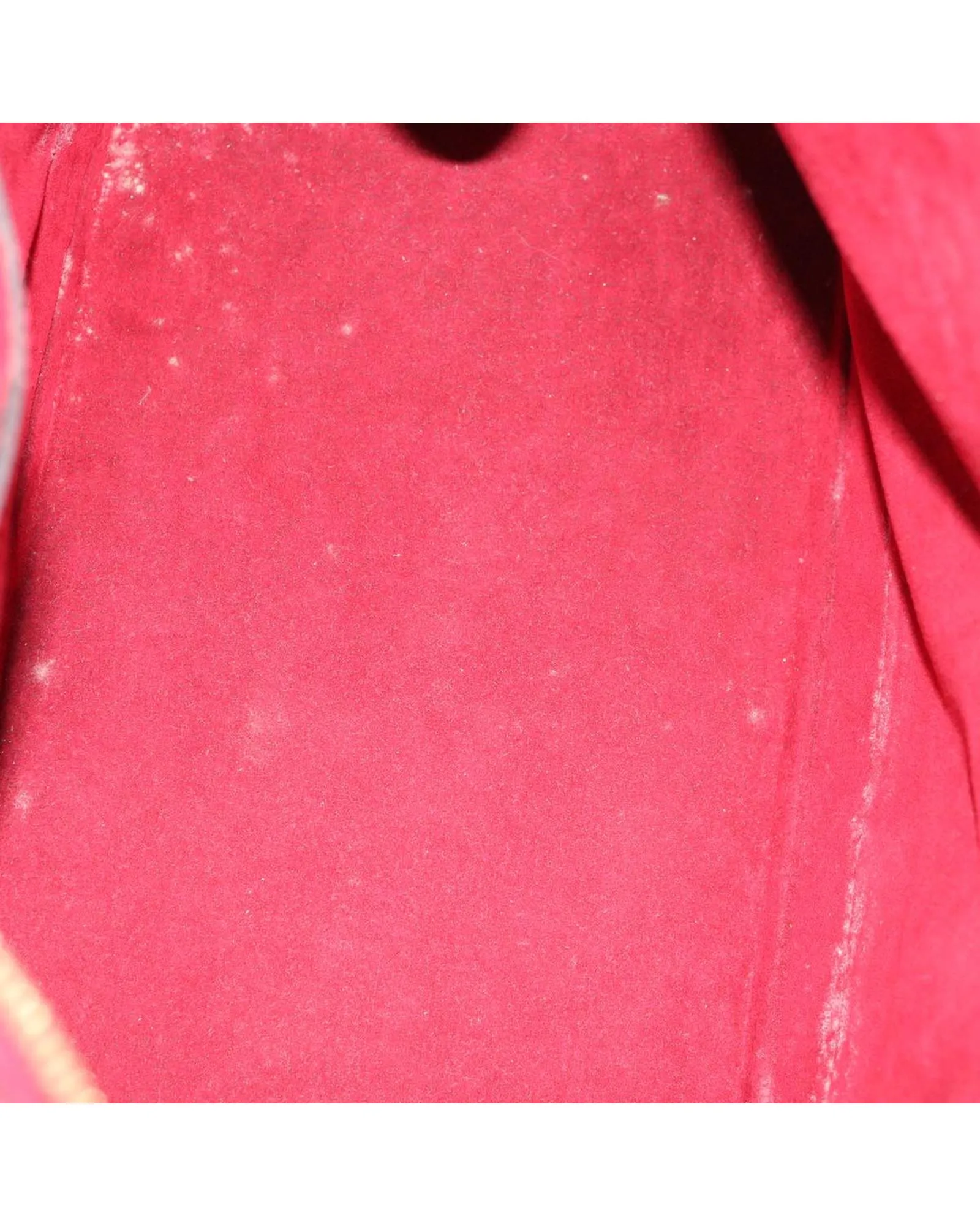Authentic Epi Leather Alma Hand Bag in Castilian Red