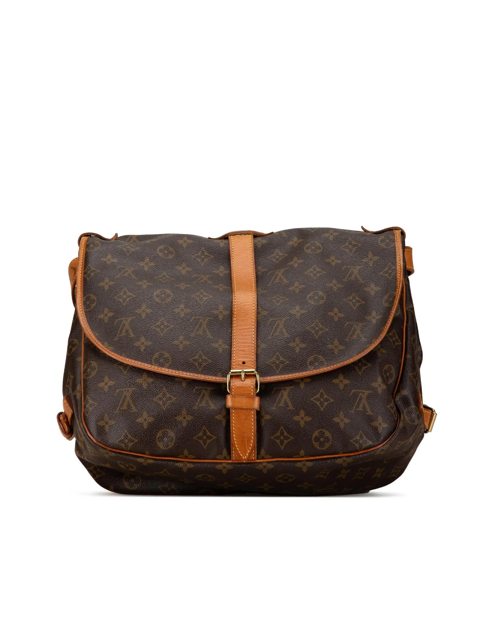 Authentic Louis Vuitton Messager PM Monogram Canvas Crossbody Bag