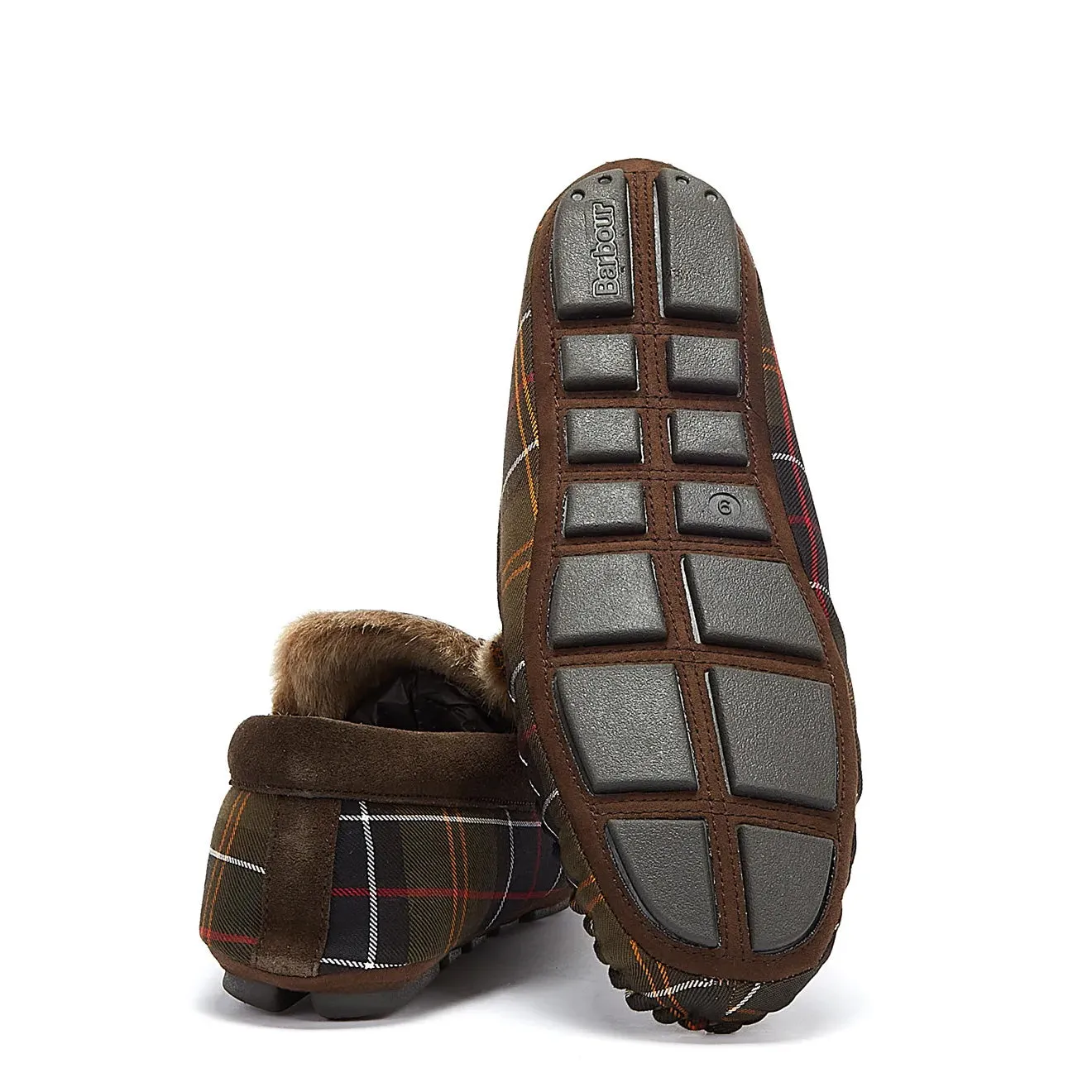 Barbour Monty Slippers Recycled Classic Tartan