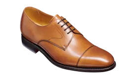 Barker Morden Classic toe- cap Derby Shoe  - Conker Calf