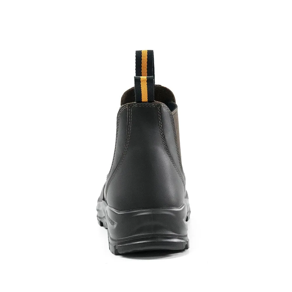 Bison Ridge Elastic Sided Safety Boot (Chestnut) RIDGECT
