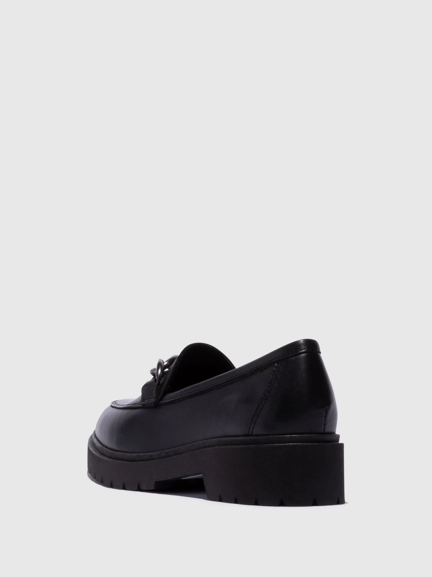 Black Appliqués Shoes