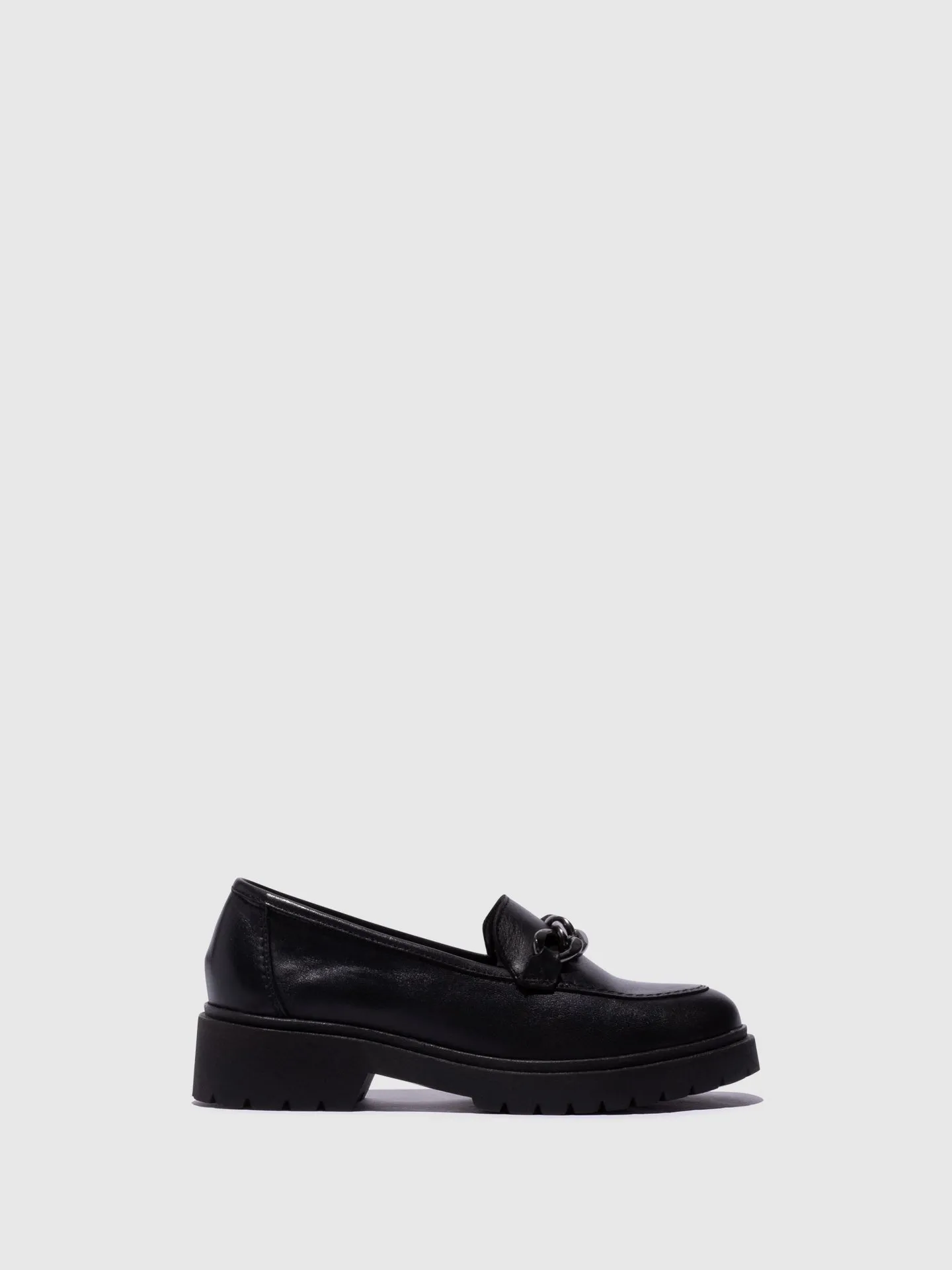 Black Appliqués Shoes