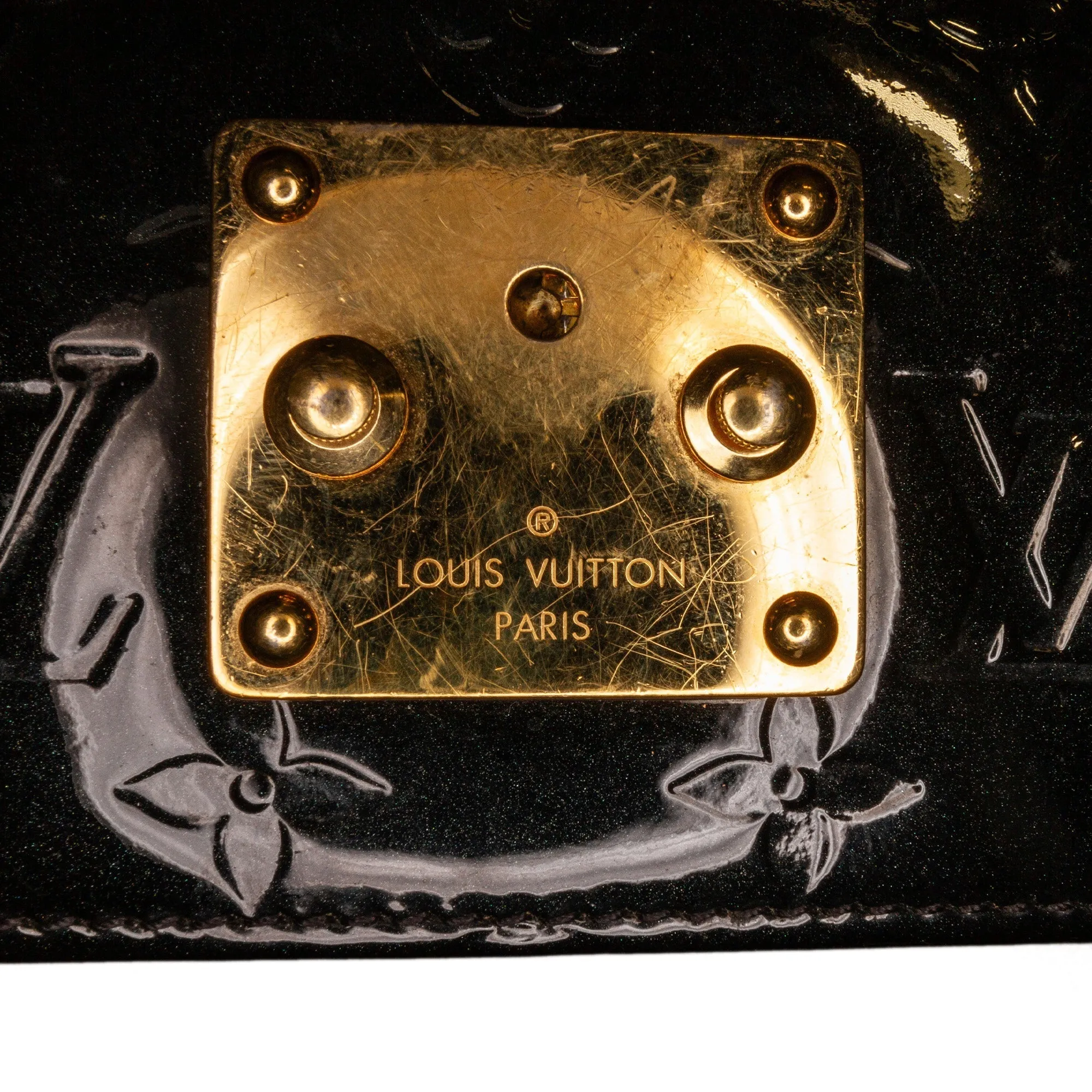 Black Louis Vuitton Monogram Vernis Wynwood Crossbody Bag