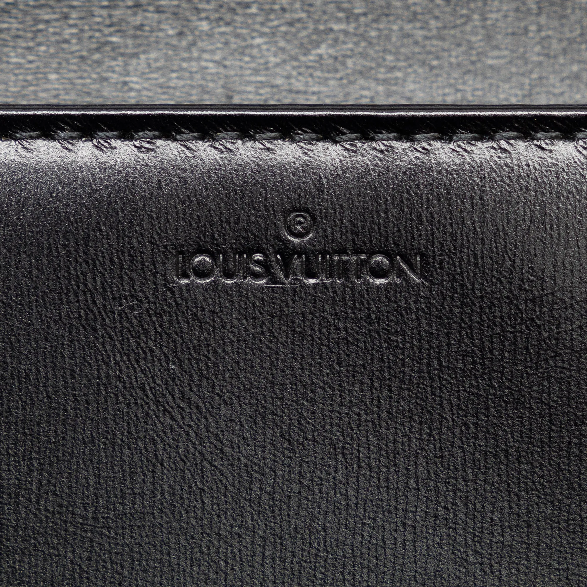 Black Louis Vuitton Opera Aegean Clutch