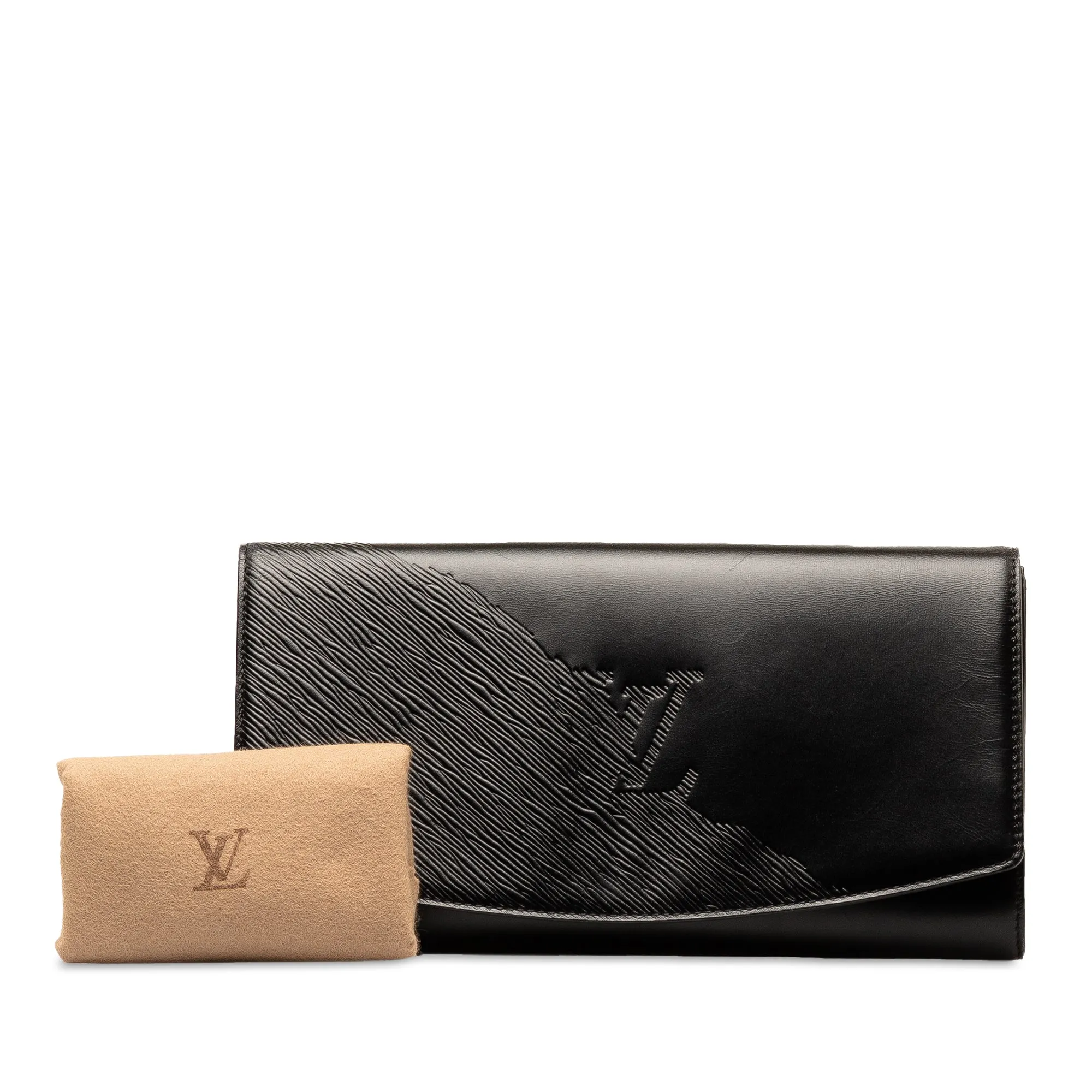 Black Louis Vuitton Opera Aegean Clutch