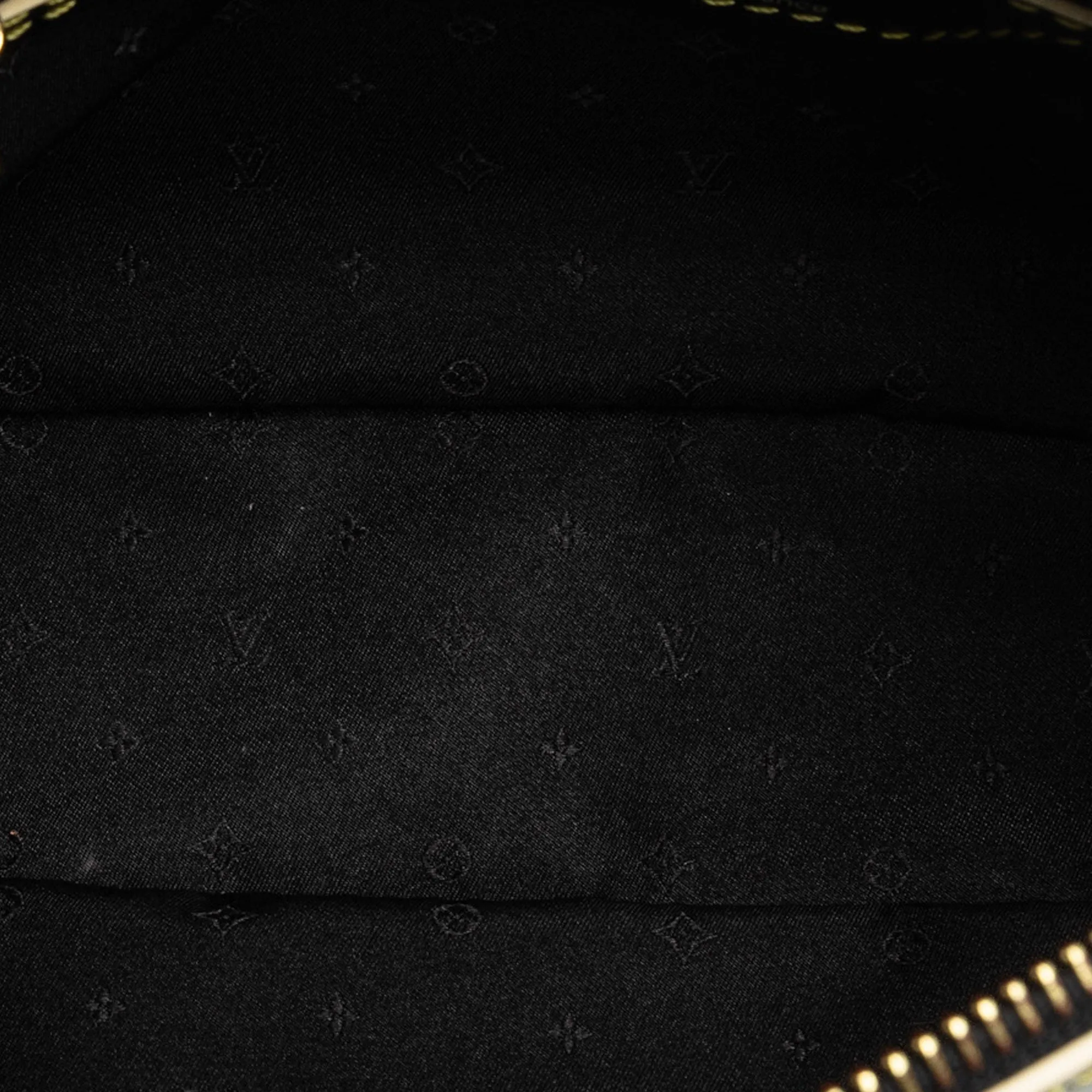 Black Louis Vuitton Suhali Lockit Clutch