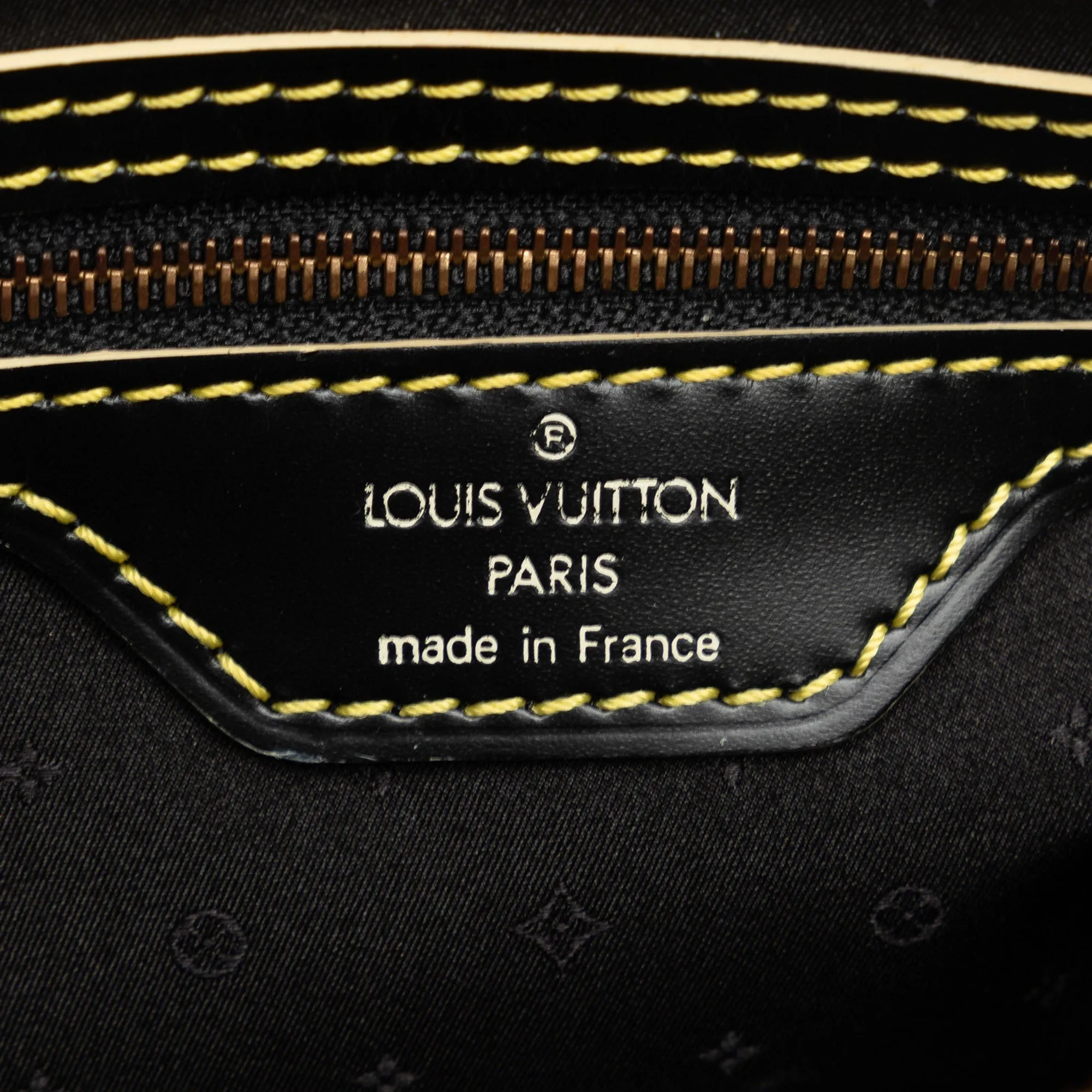 Black Louis Vuitton Suhali Lockit Clutch