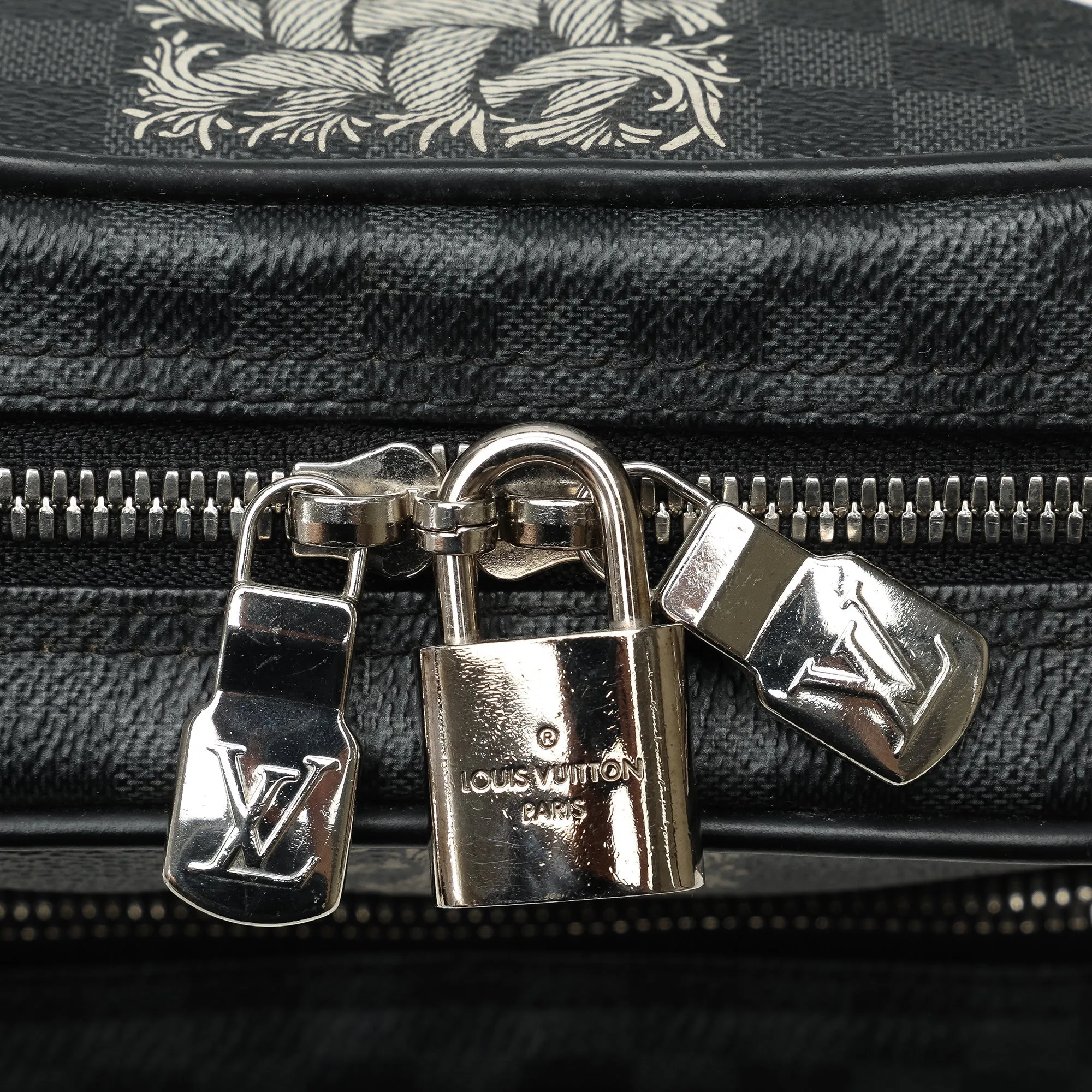 Black Louis Vuitton x Christopher Nemeth Damier Graphite Amazone Crossbody Bag