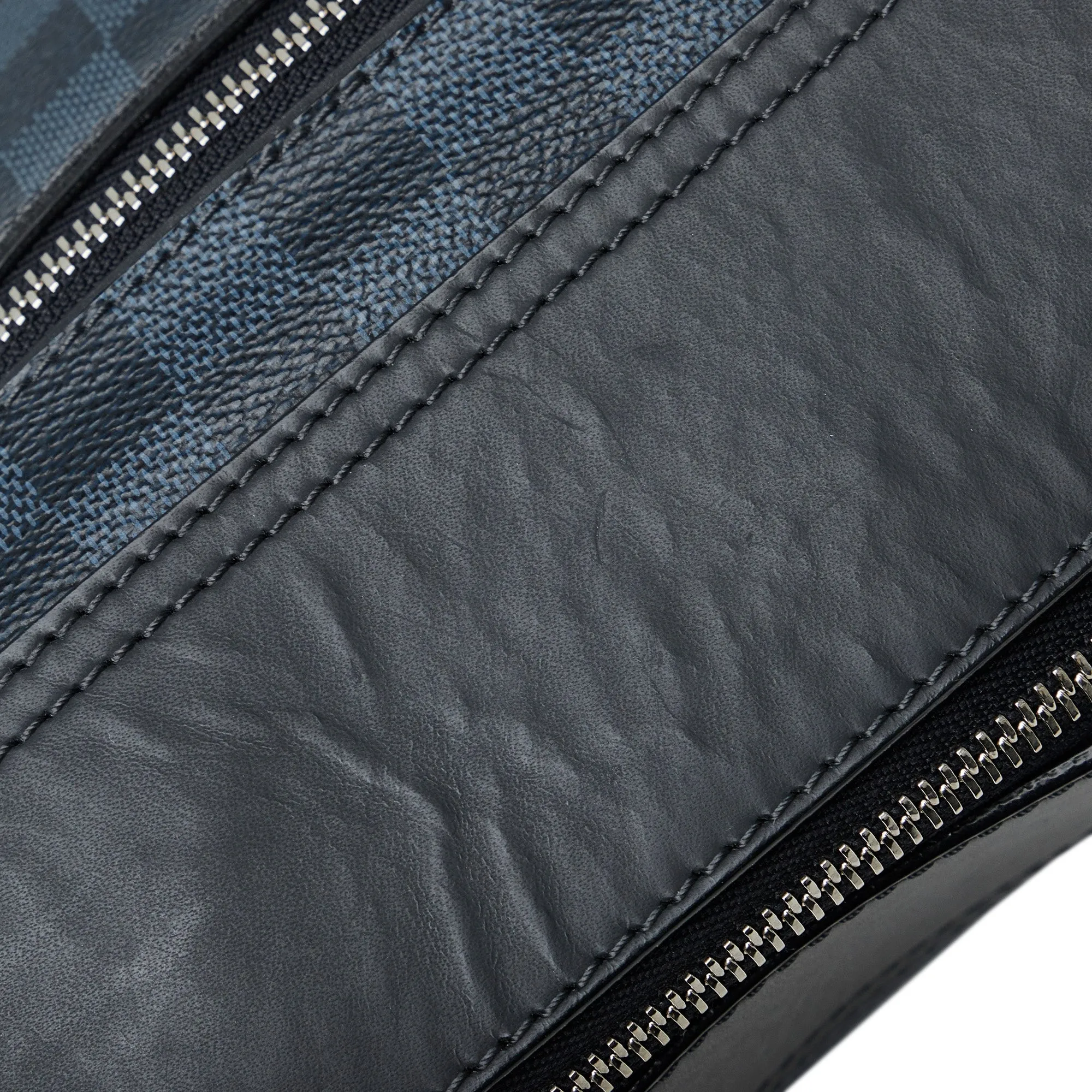 Blue Louis Vuitton Damier Cobalt Greenwich Messenger Crossbody Bag