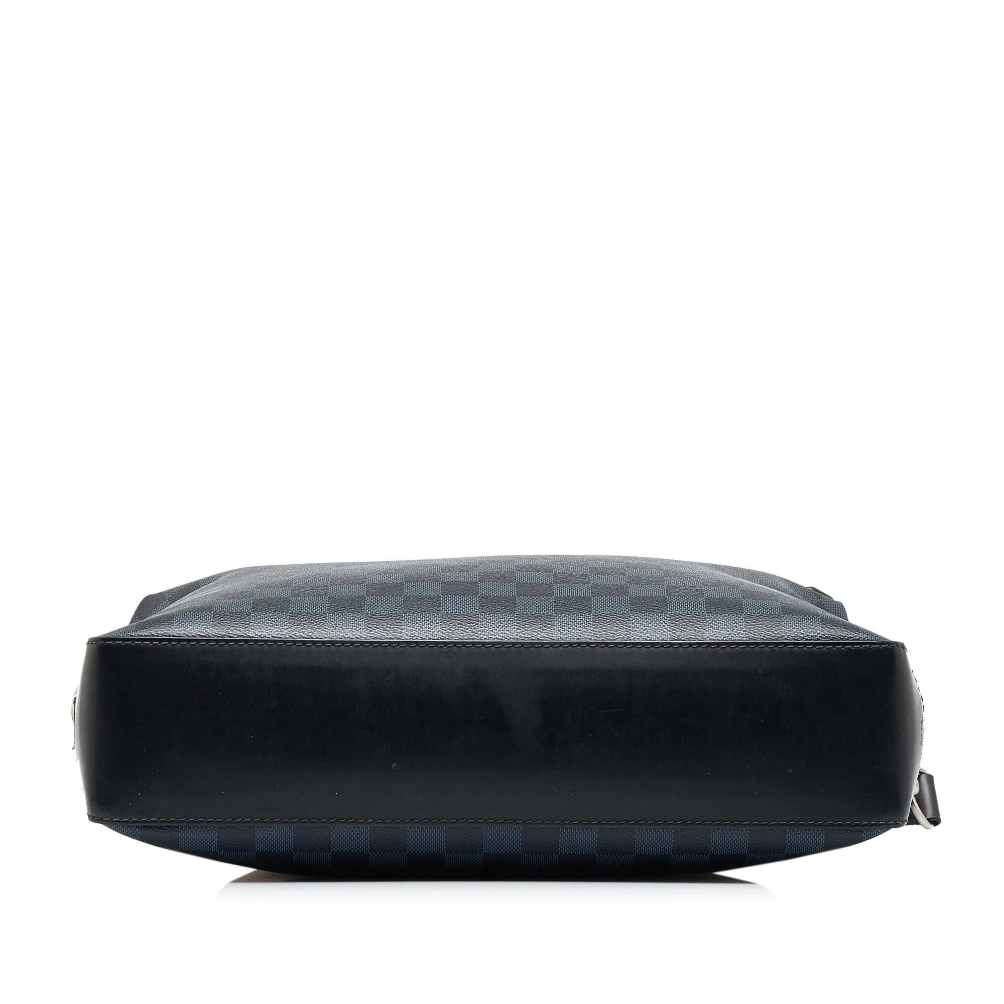 Blue Louis Vuitton Damier Cobalt Greenwich Messenger Crossbody Bag