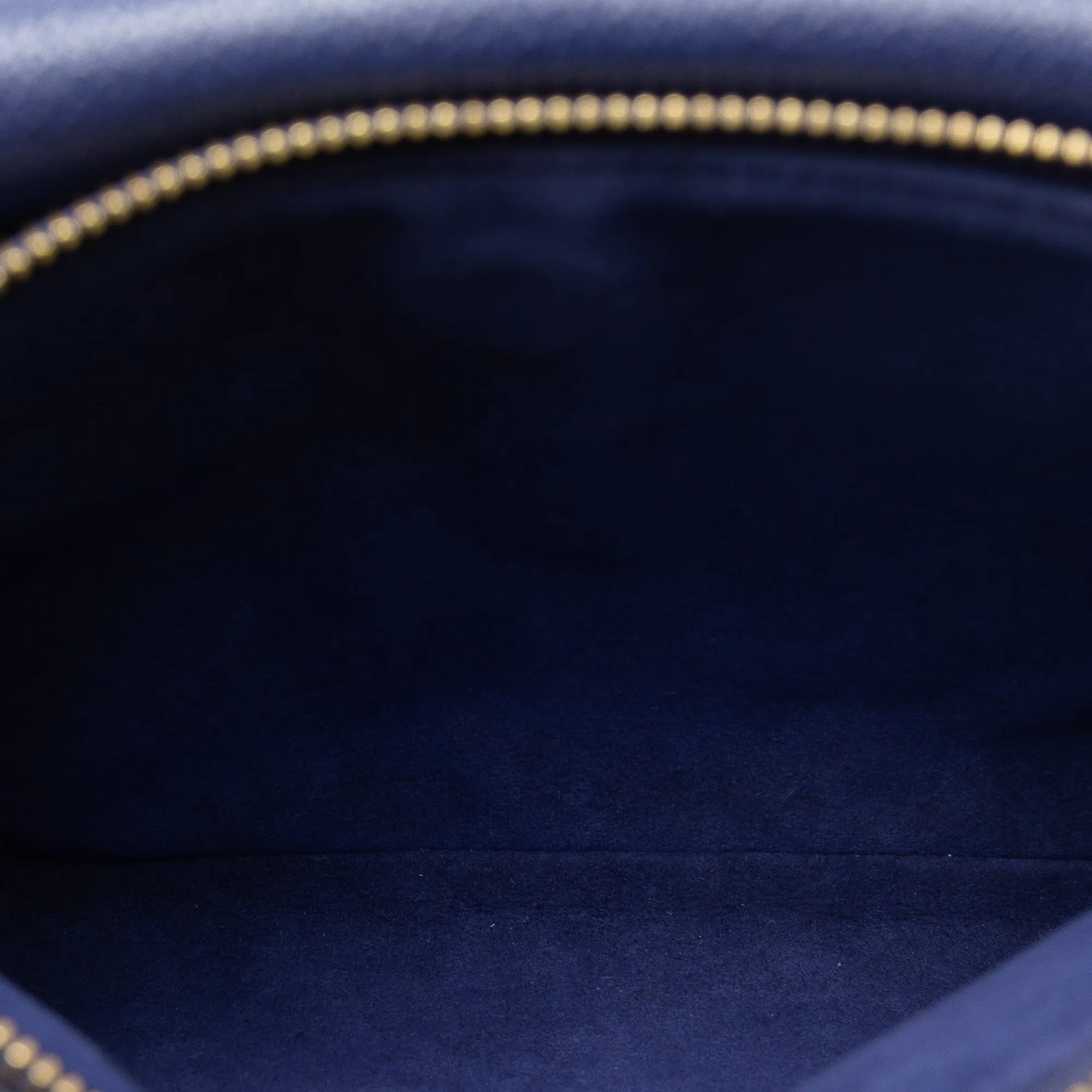 Blue Louis Vuitton Monogram Empreinte Twice Crossbody Bag