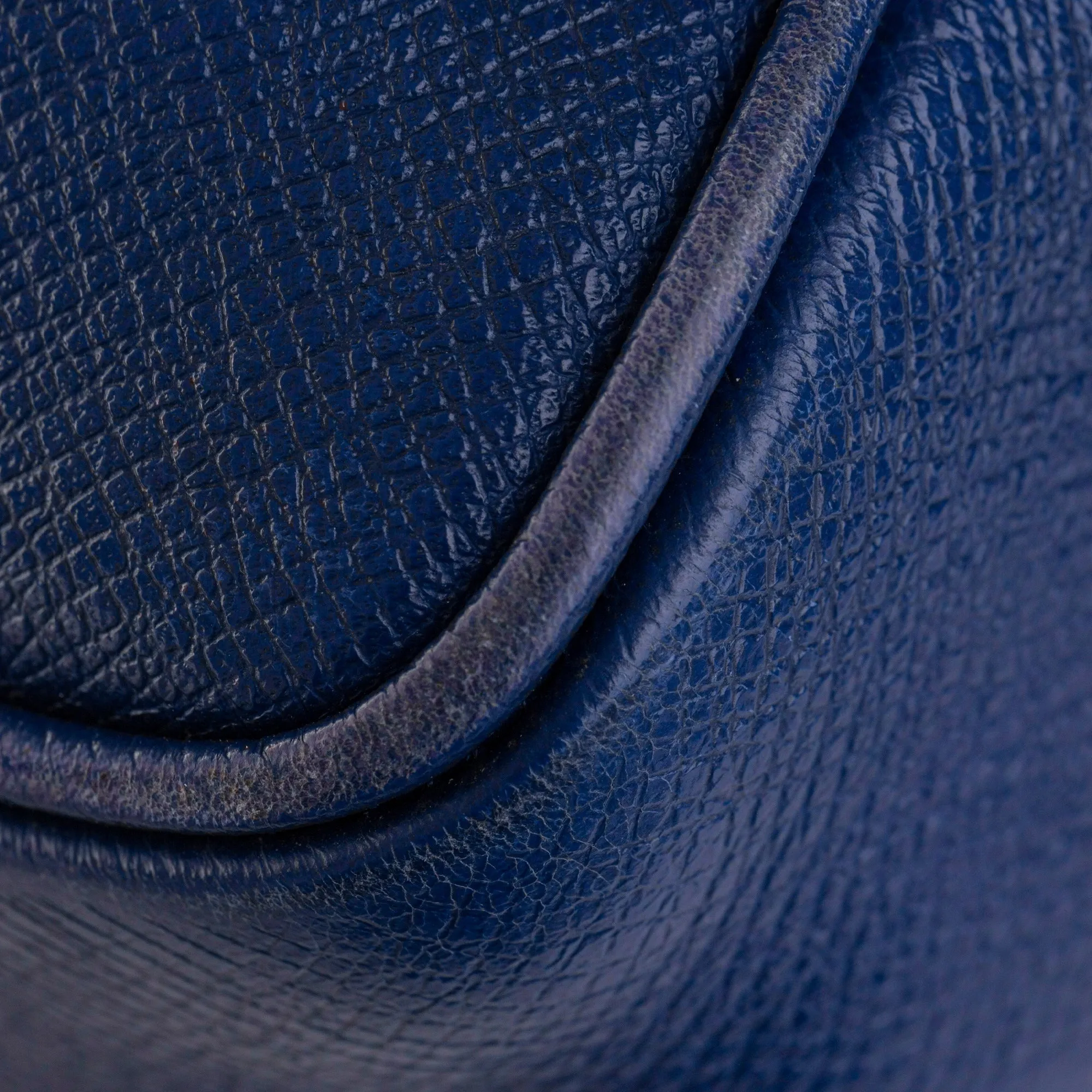 Blue Louis Vuitton Taiga Outdoor Messenger PM Crossbody Bag