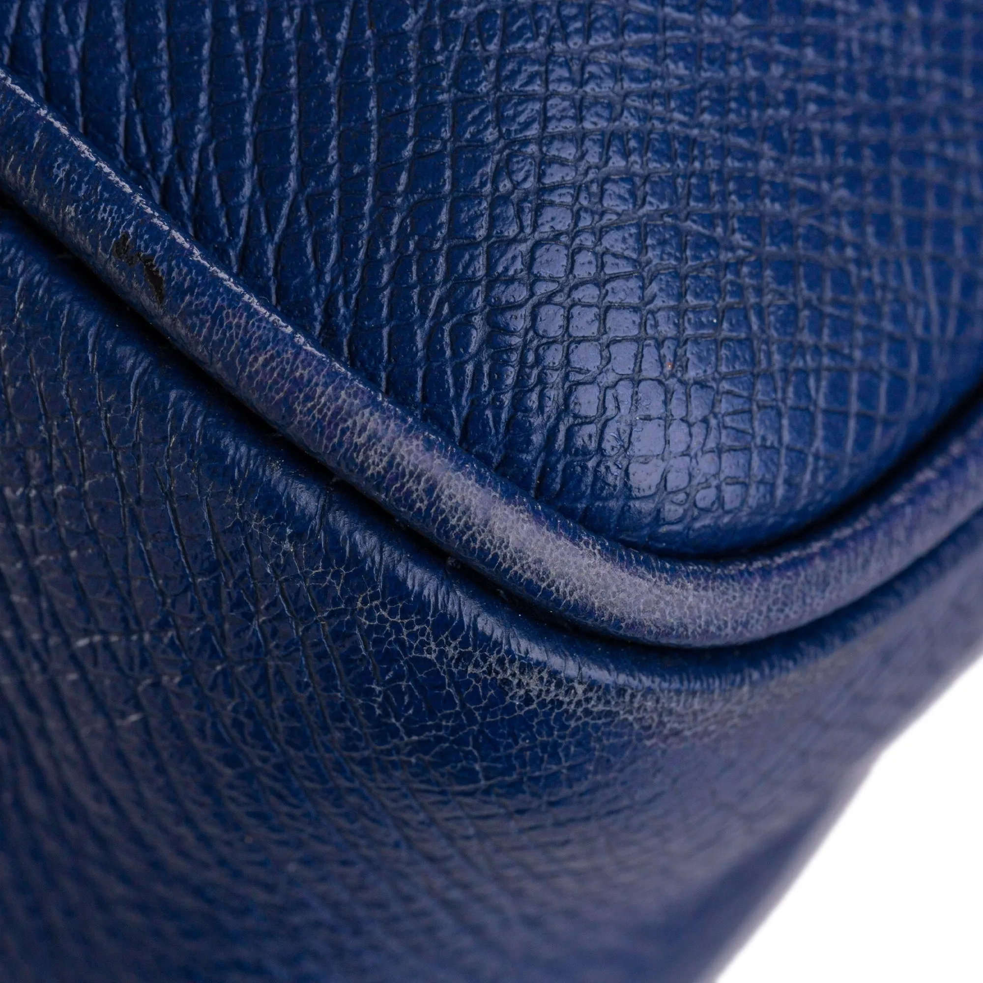 Blue Louis Vuitton Taiga Outdoor Messenger PM Crossbody Bag
