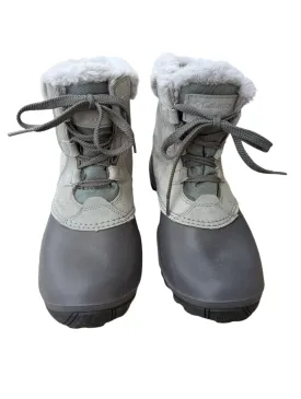 Boots Snow By Columbia In Grey, Size: 8.5