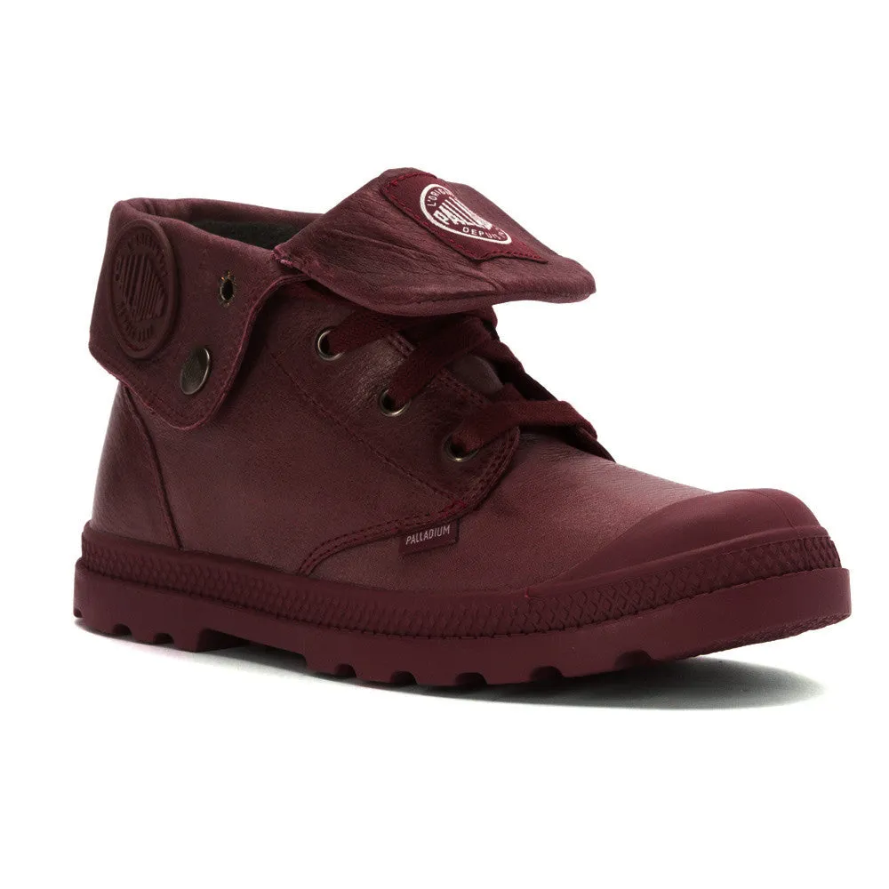 [Bordeaux Burgundy] - Flat Woven Shoelaces