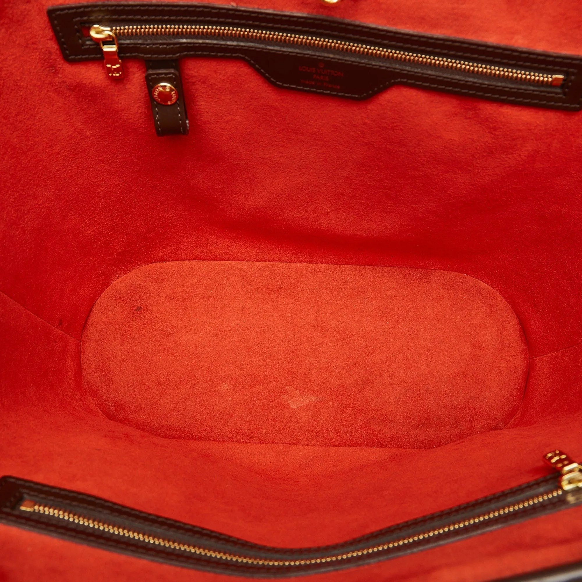 Brown Louis Vuitton Damier Ebene Manosque GM Tote Bag