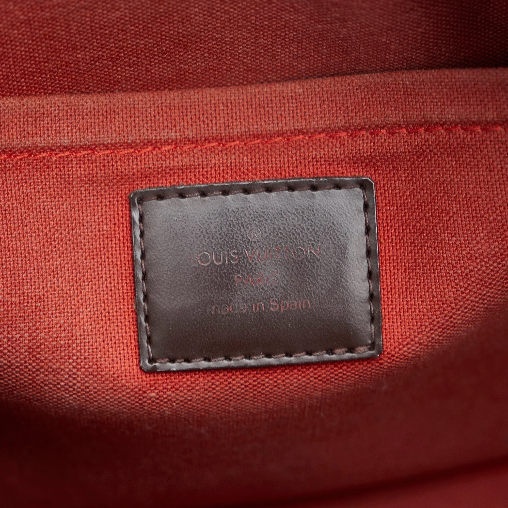 Brown Louis Vuitton Damier Ebene Ribera MM Handbag