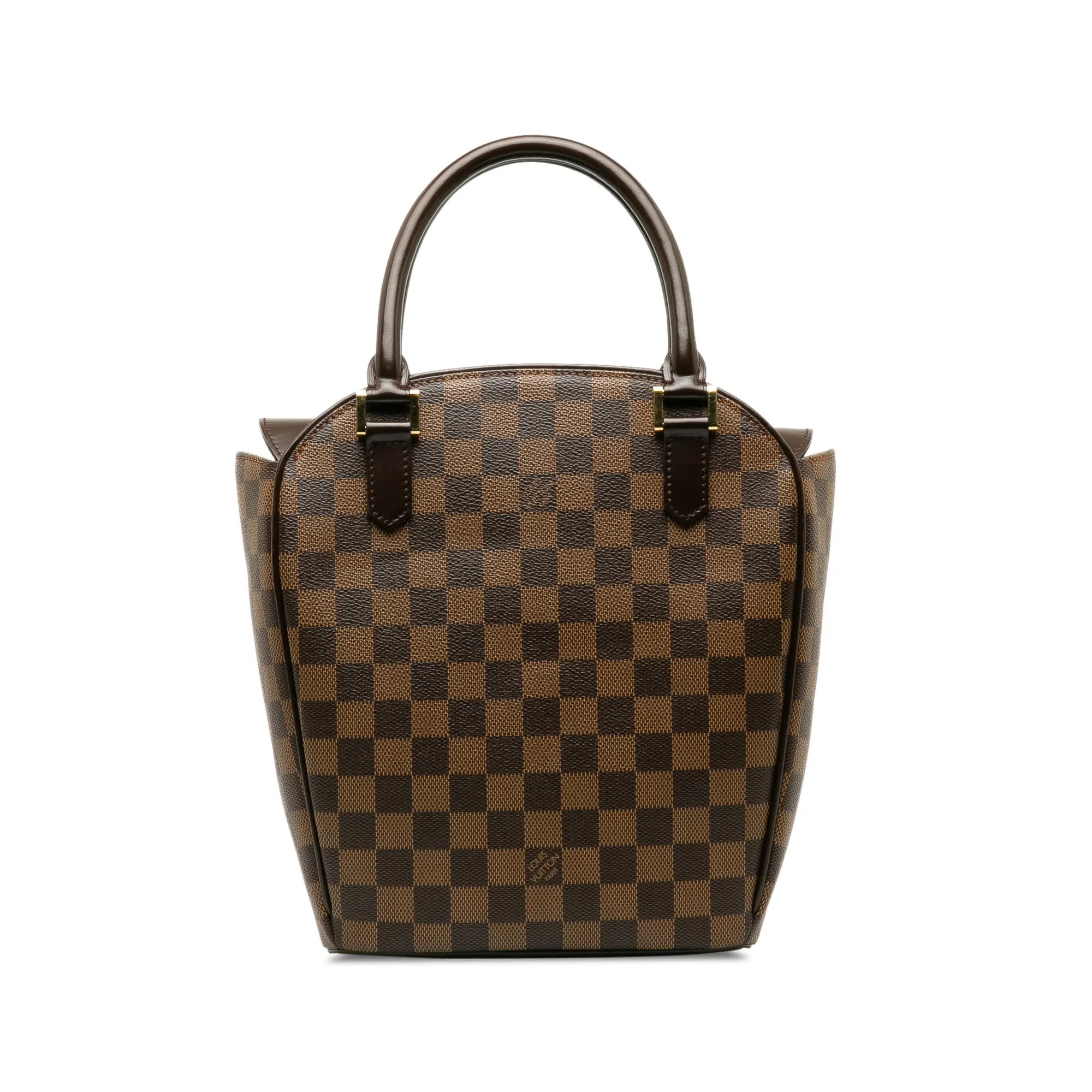 Brown Louis Vuitton Damier Ebene Sarria Seau Handbag