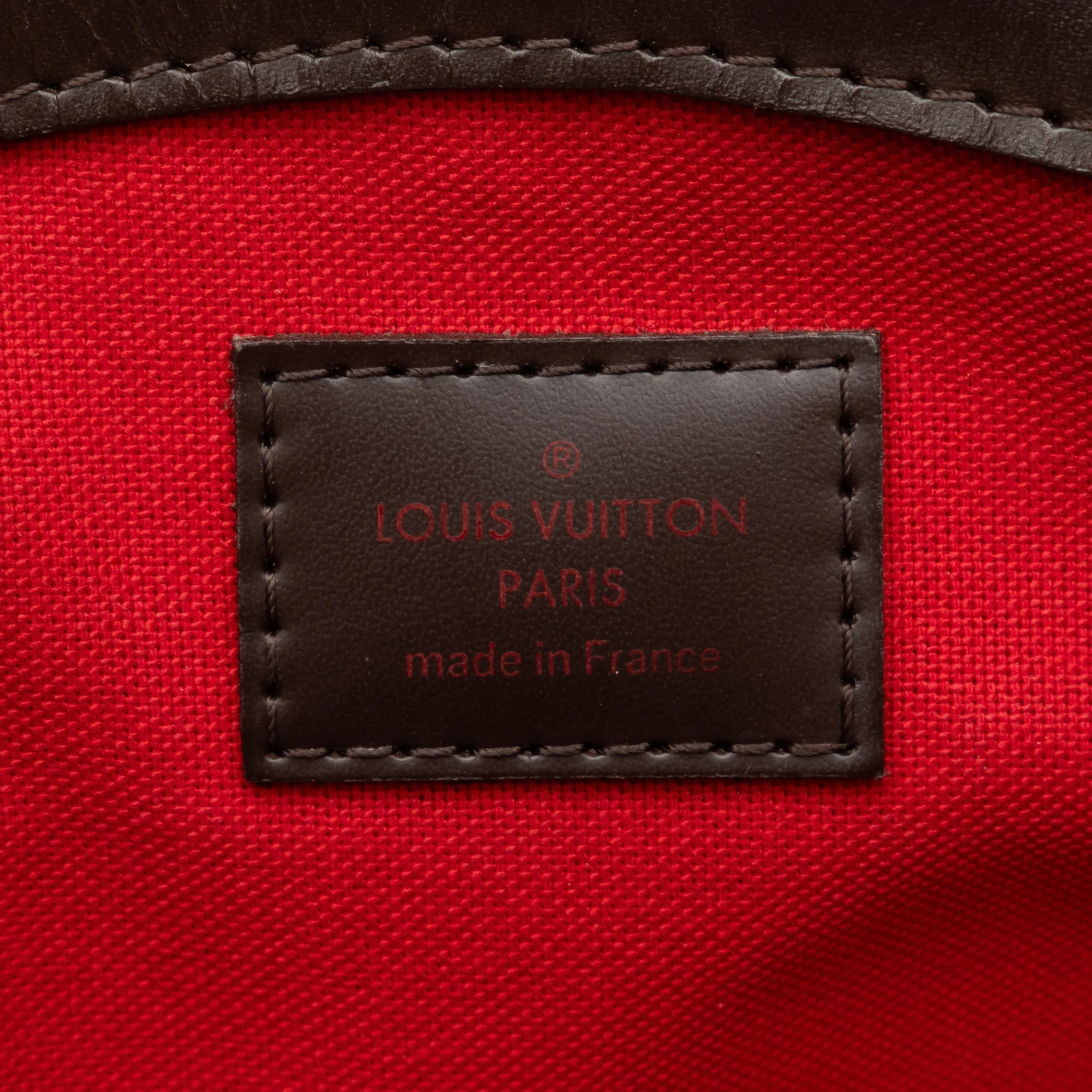 Brown Louis Vuitton Damier Ebene Verona PM Handbag