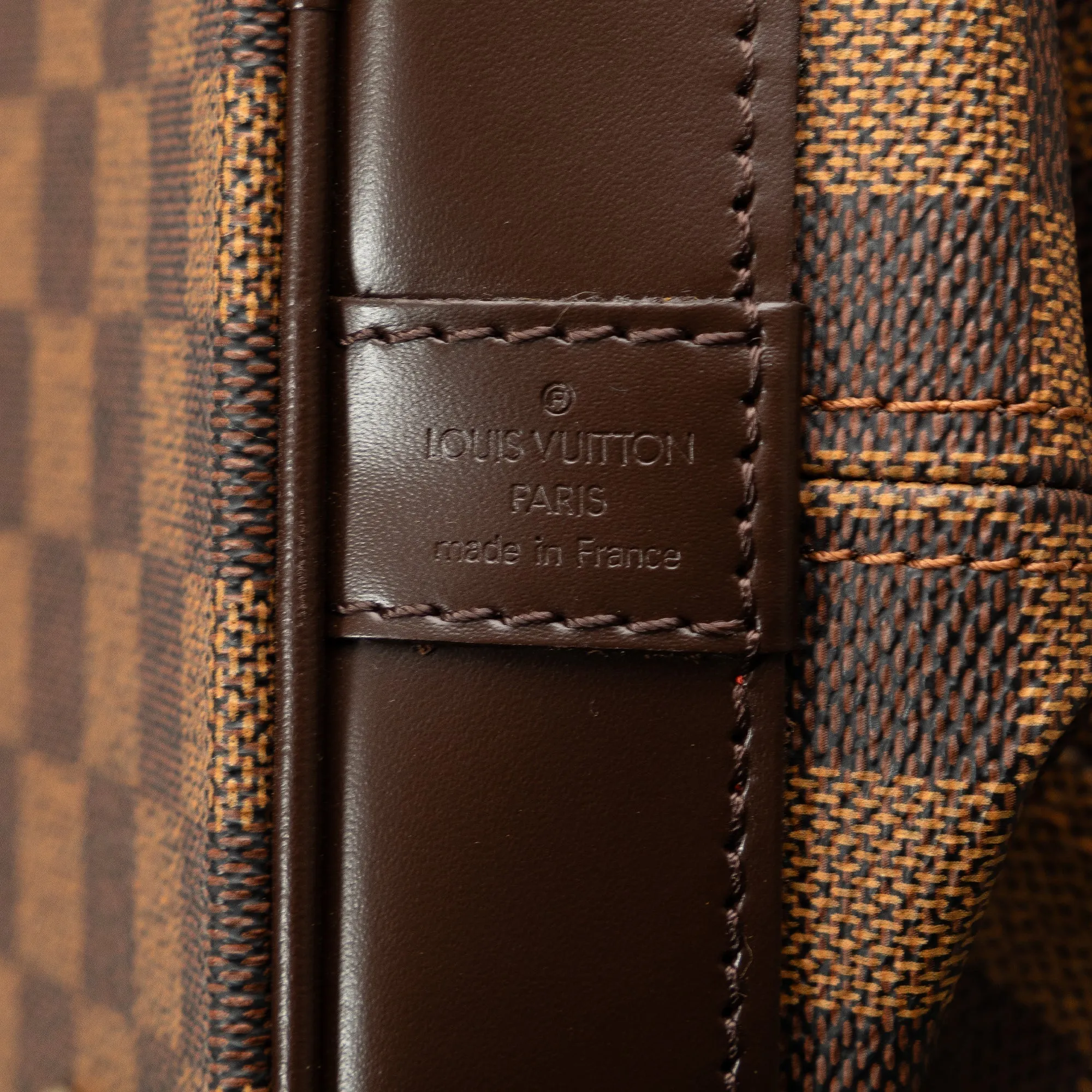 Brown Louis Vuitton Damier Ebene West End PM Travel Bag