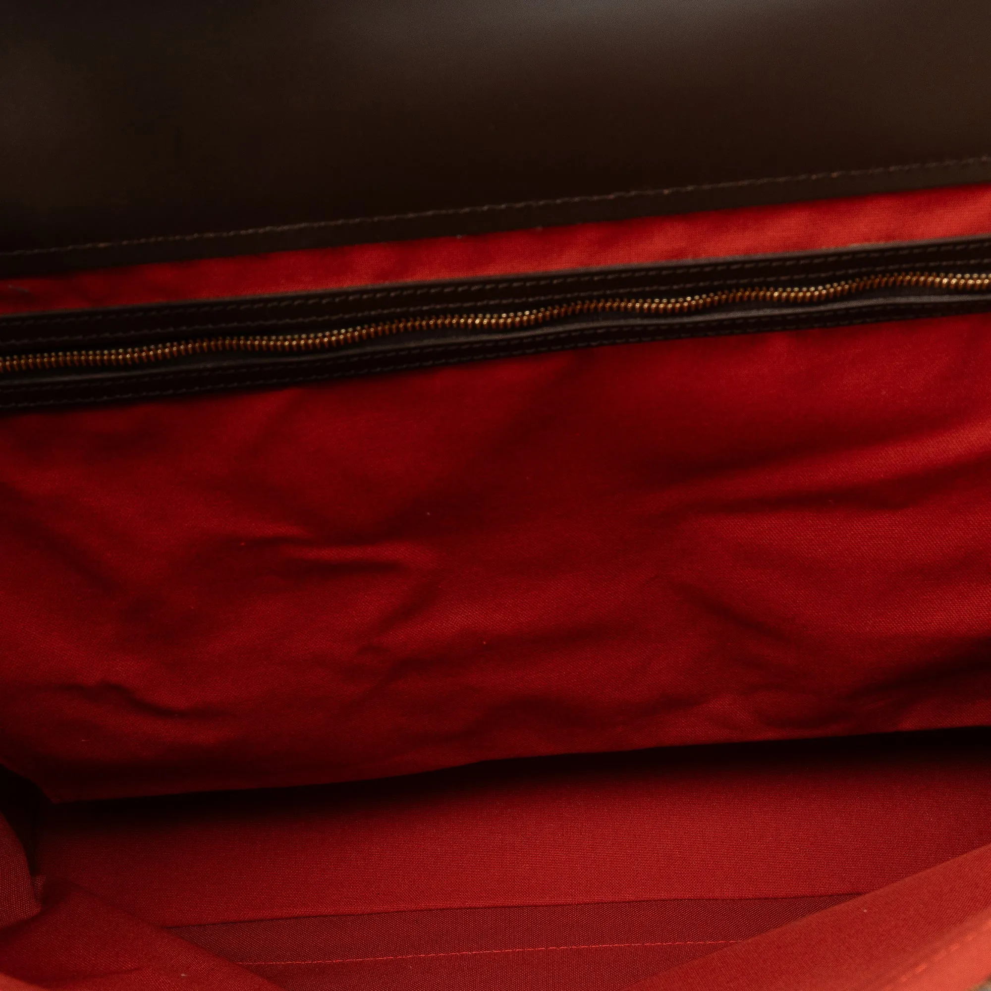 Brown Louis Vuitton Damier Ebene West End PM Travel Bag