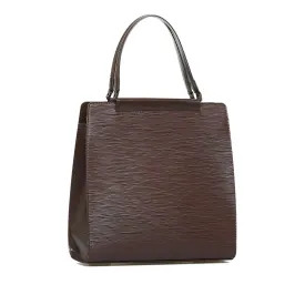 Brown Louis Vuitton Epi Figari MM Tote Bag