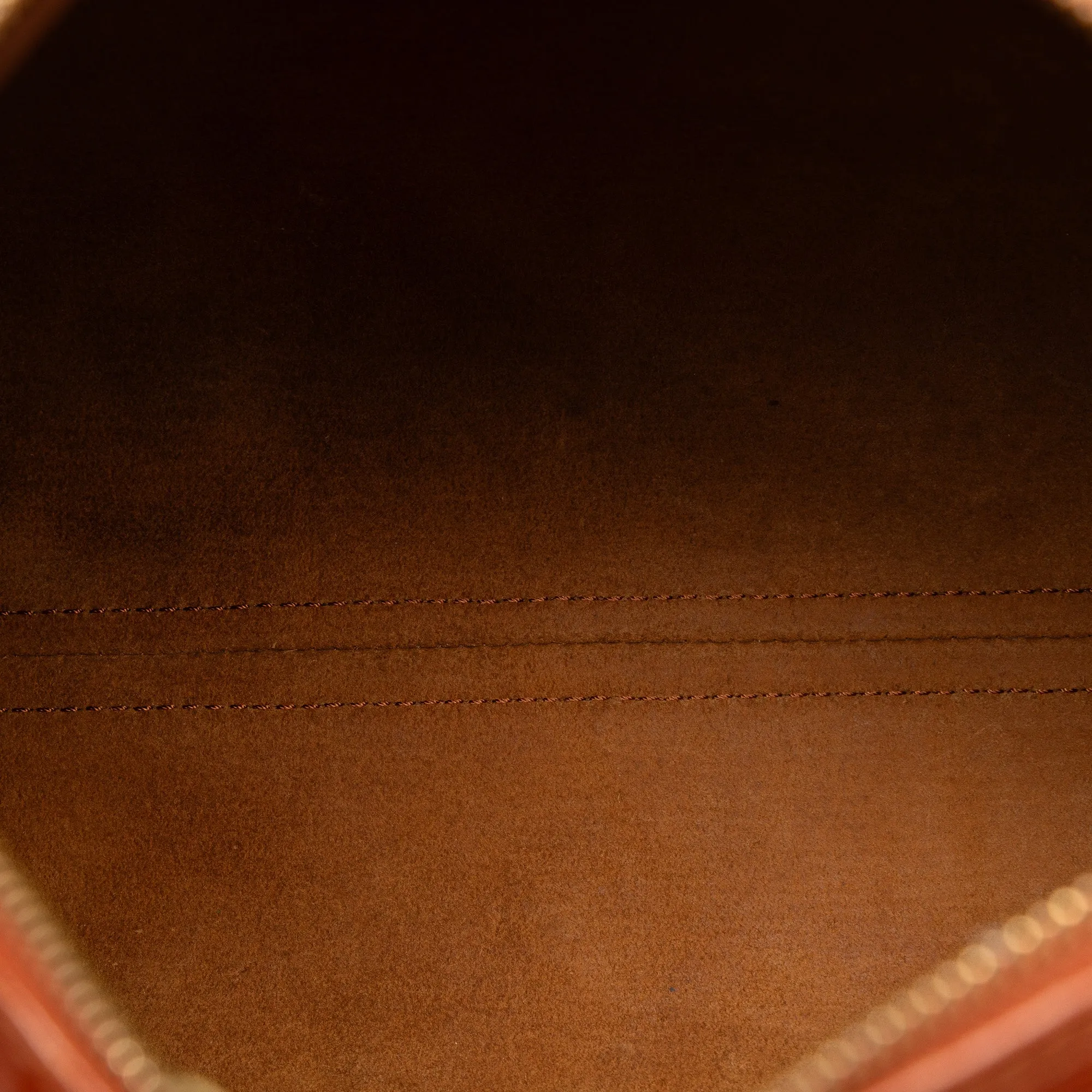 Brown Louis Vuitton Epi Speedy 25 Boston Bag