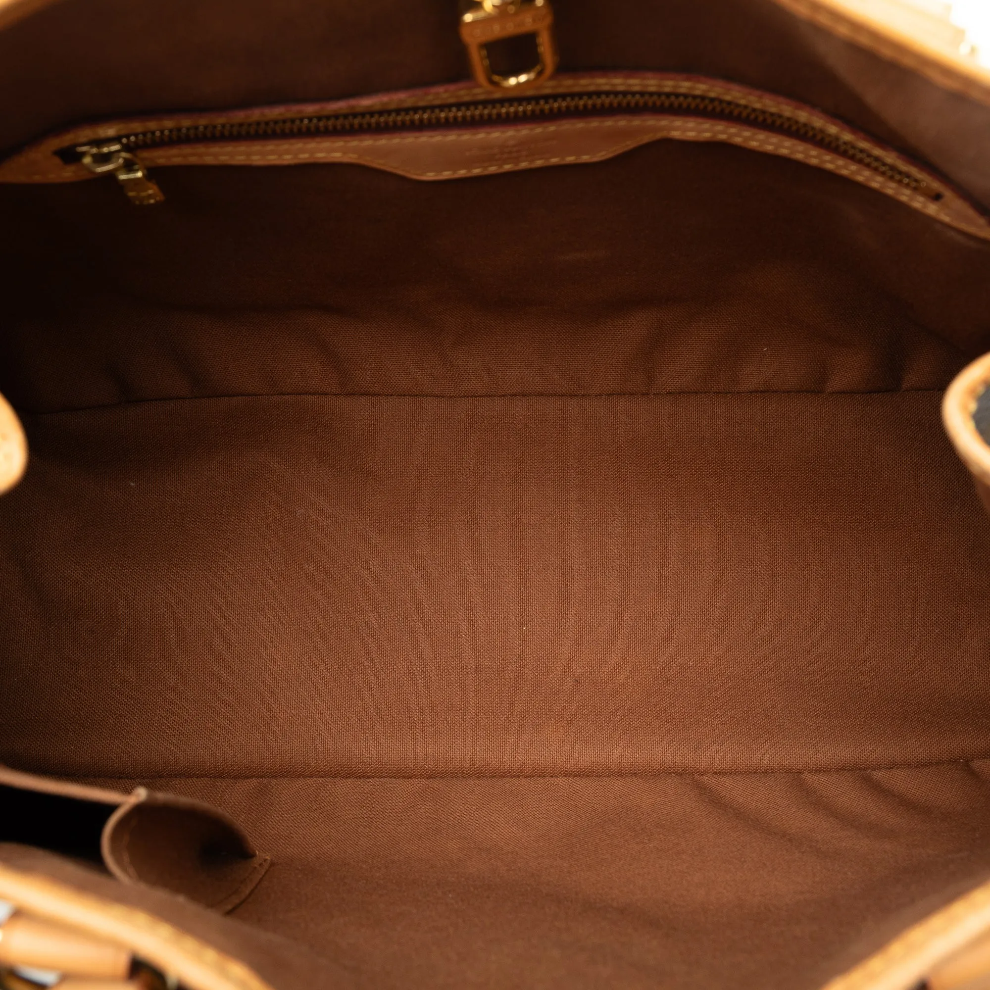 Brown Louis Vuitton Monogram Batignolles Horizontal Tote Bag