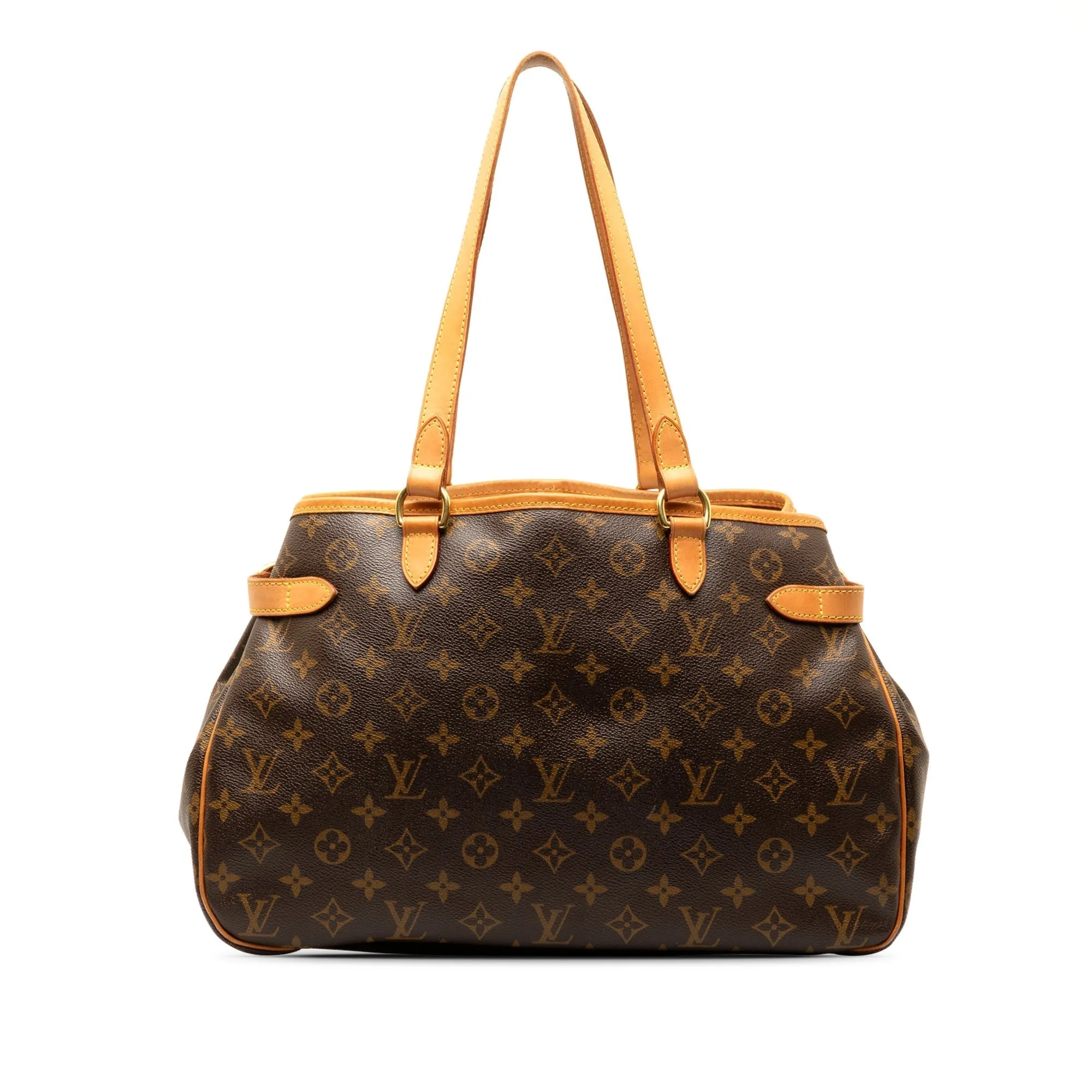 Brown Louis Vuitton Monogram Batignolles Horizontal Tote Bag