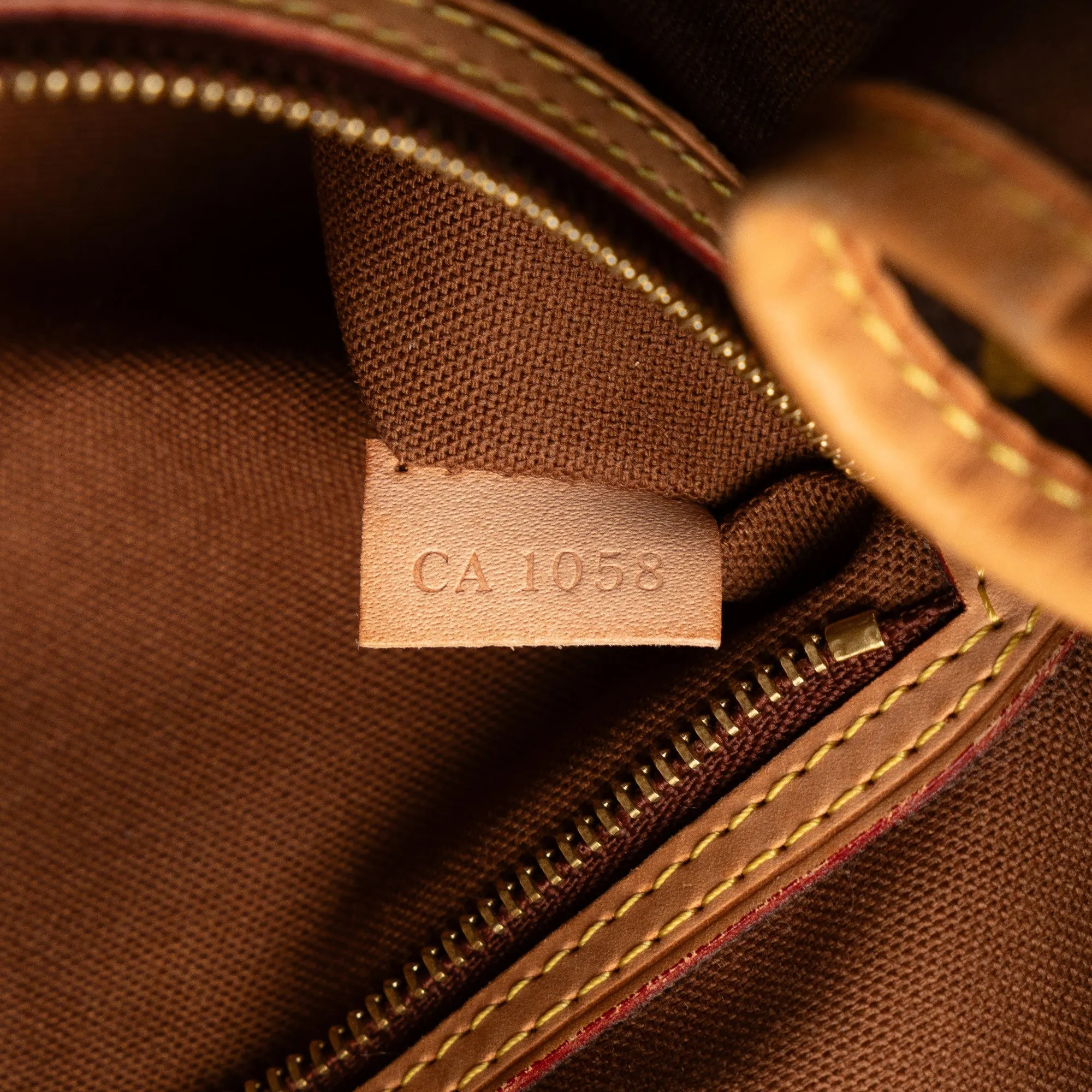 Brown Louis Vuitton Monogram Batignolles Horizontal Tote Bag