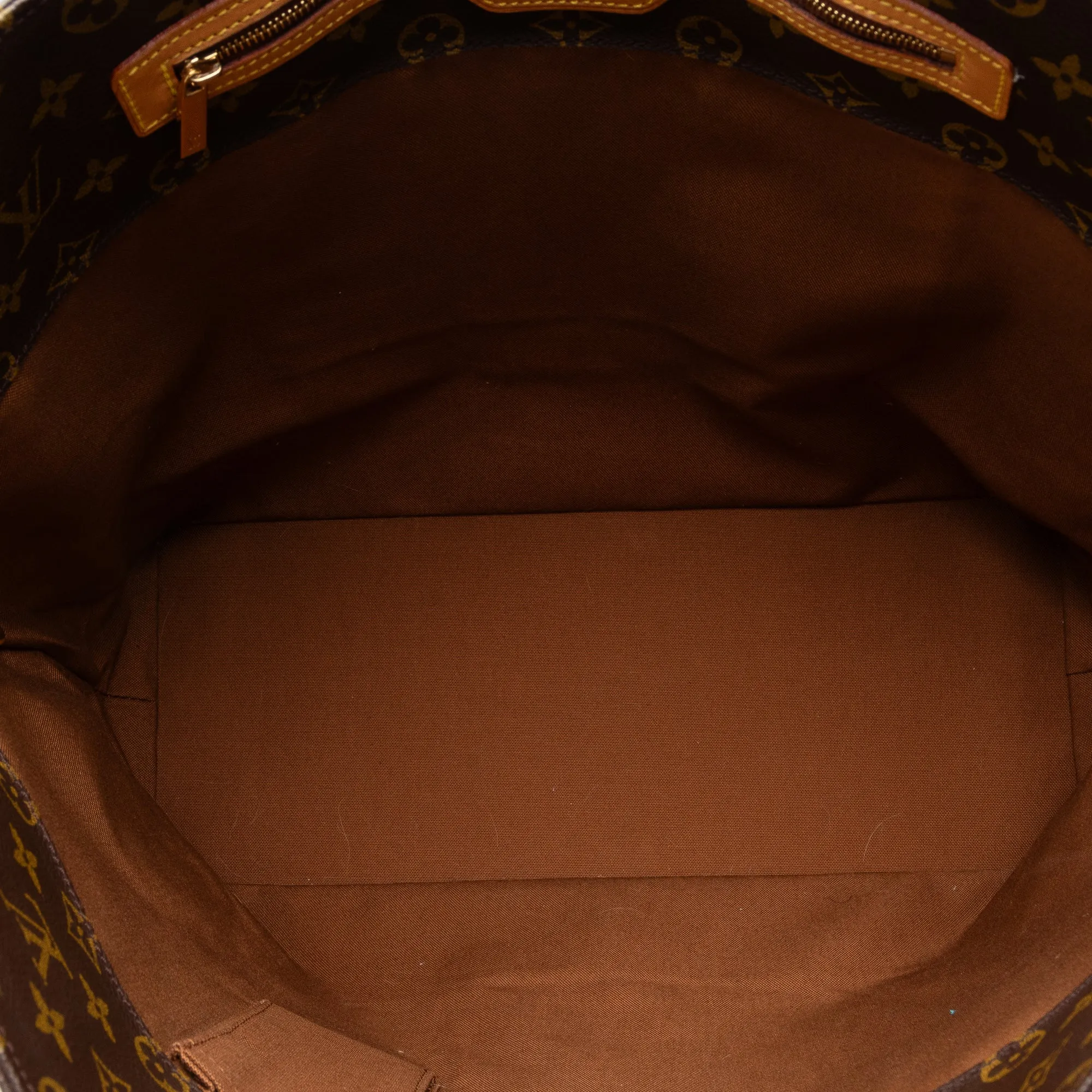 Brown Louis Vuitton Monogram Cabas Alto Tote Bag