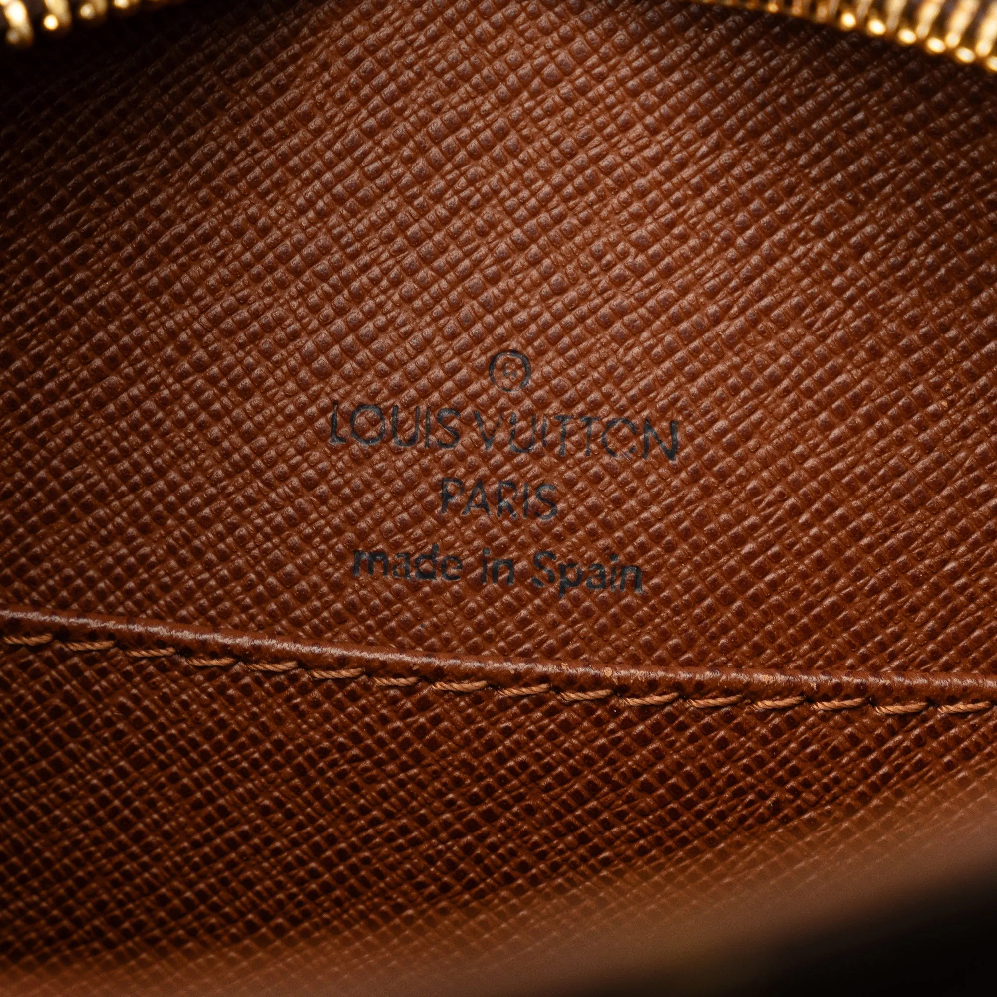 Brown Louis Vuitton Monogram Drouot Crossbody Bag