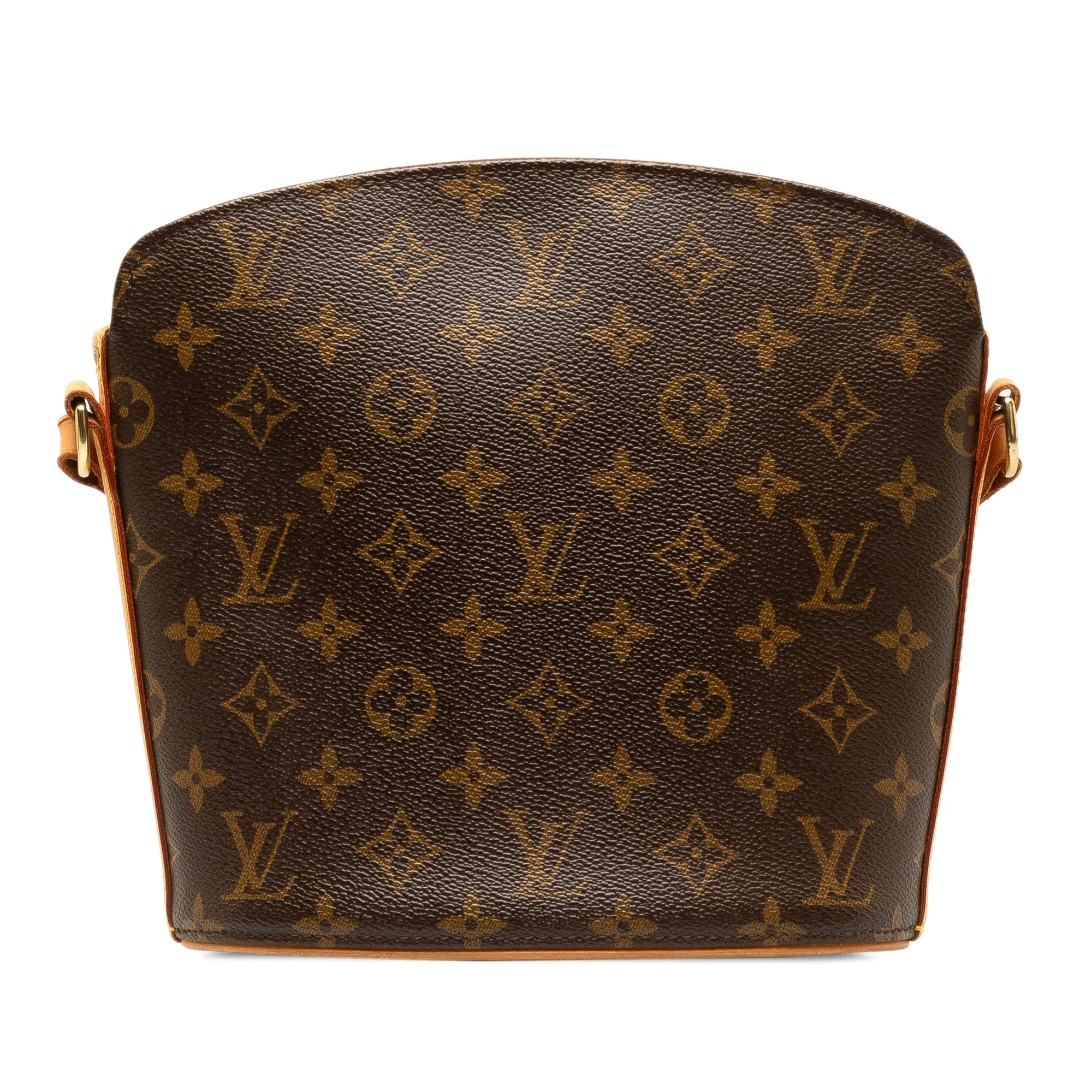 Brown Louis Vuitton Monogram Drouot Crossbody Bag