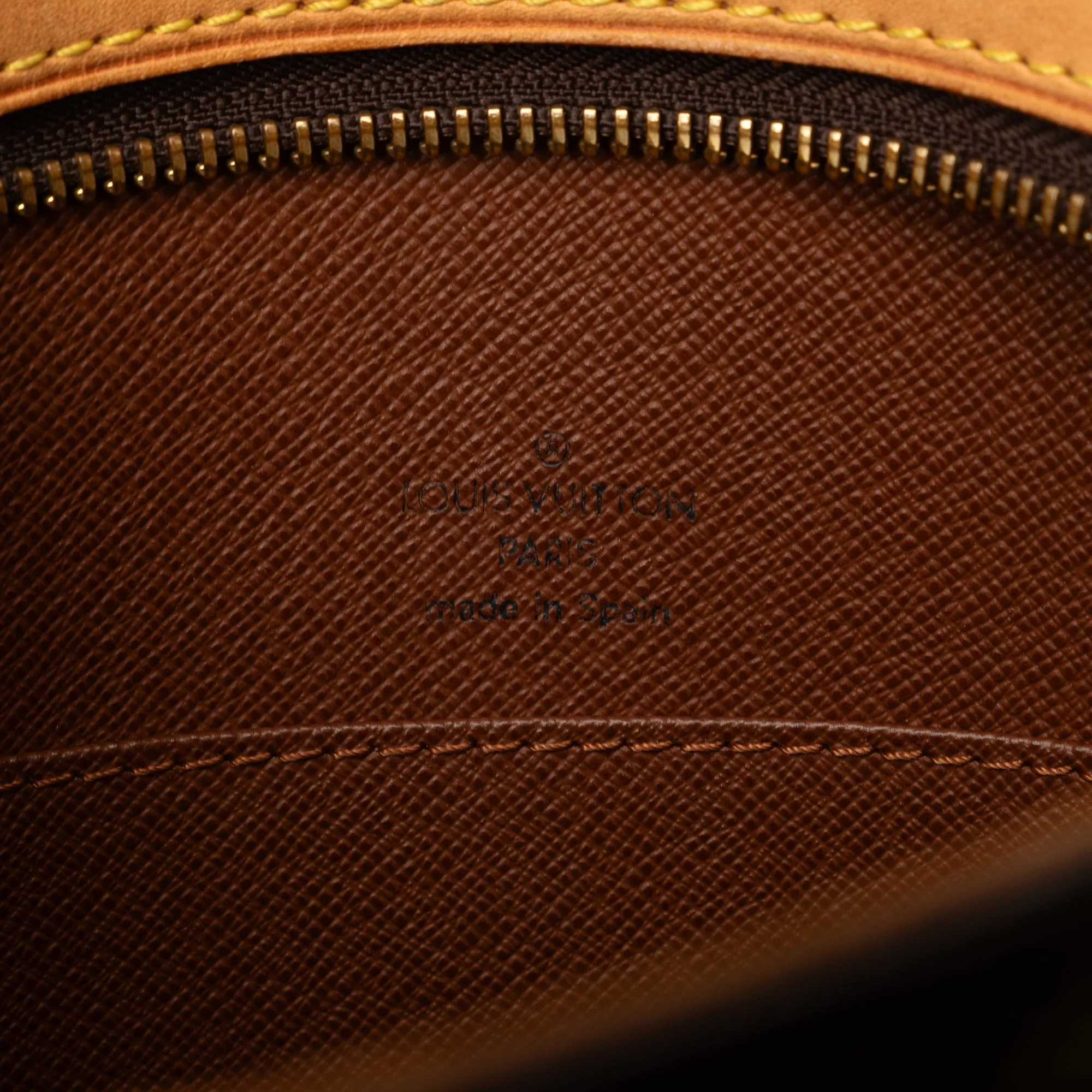 Brown Louis Vuitton Monogram Drouot Crossbody Bag