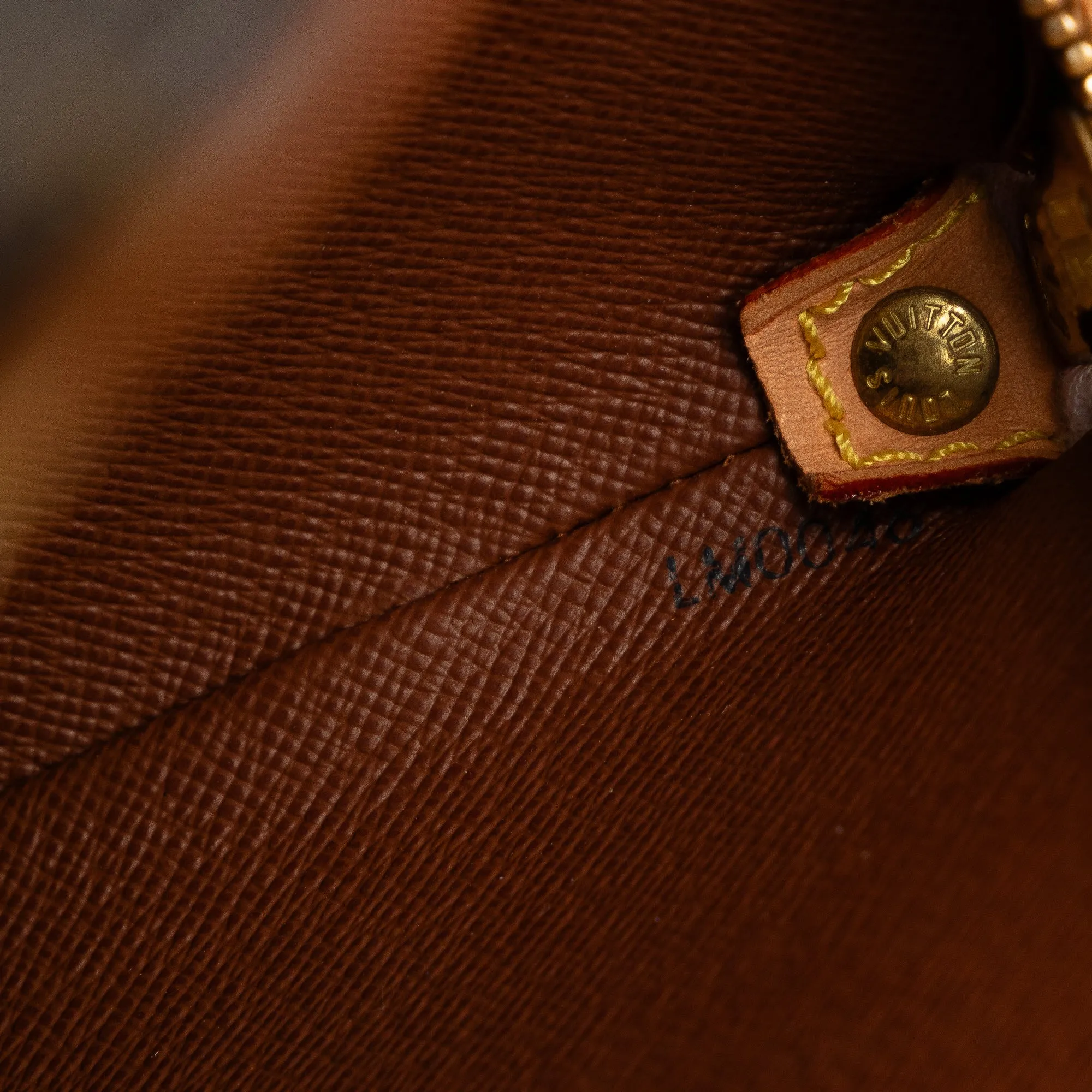 Brown Louis Vuitton Monogram Drouot Crossbody Bag