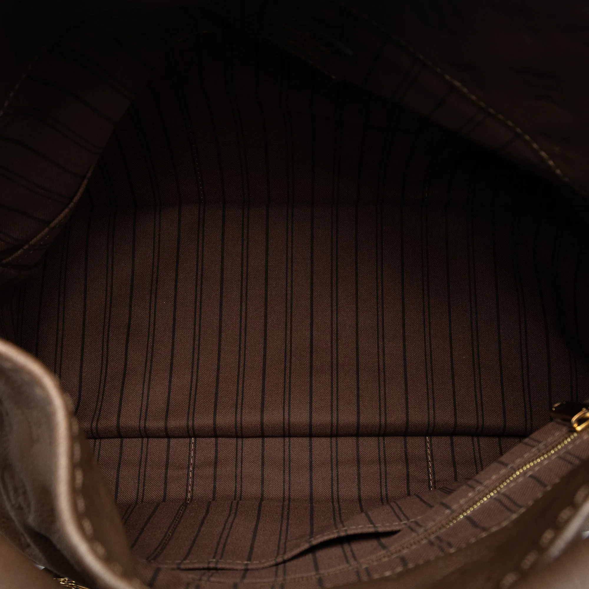 Brown Louis Vuitton Monogram Empreinte Artsy MM Hobo Bag