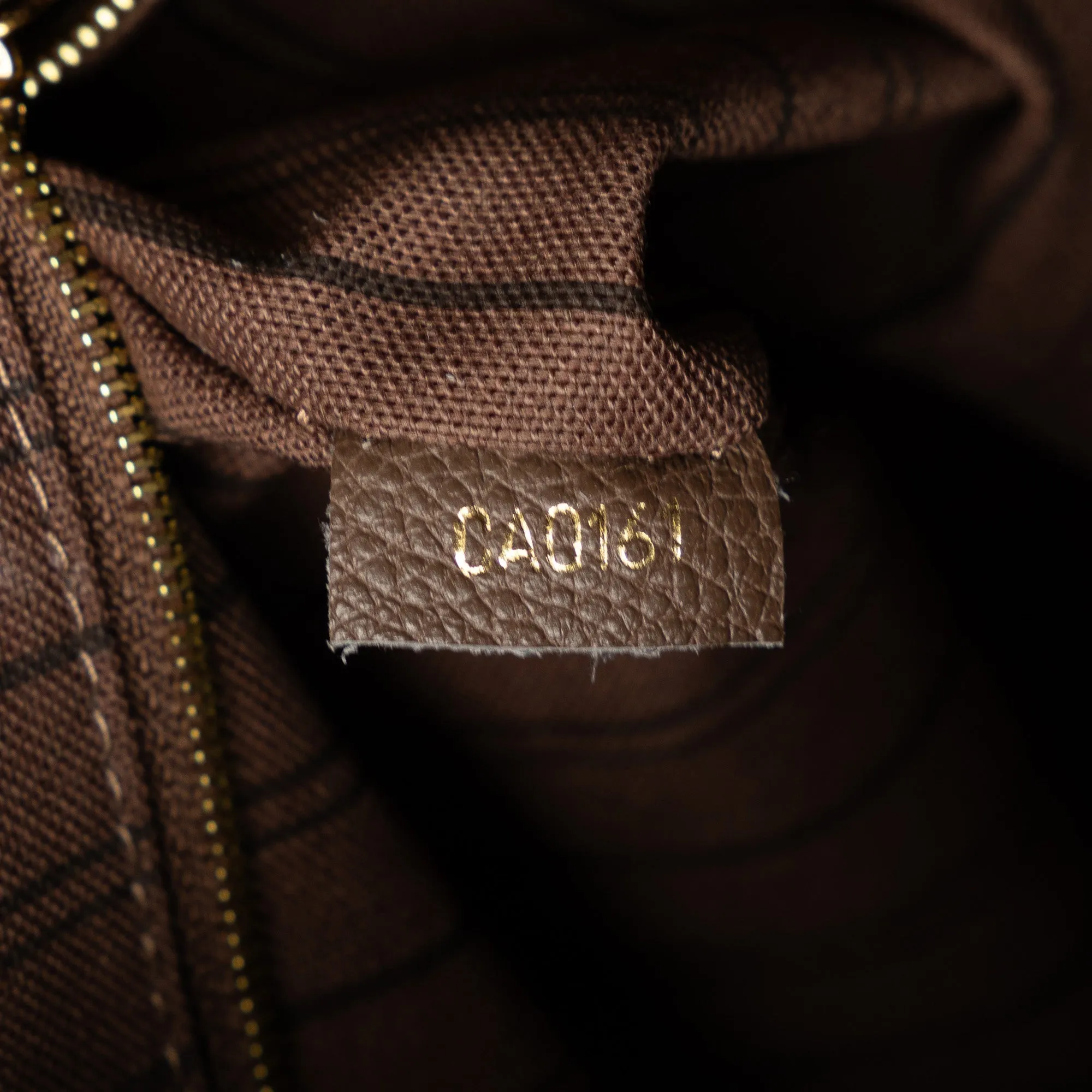 Brown Louis Vuitton Monogram Empreinte Artsy MM Hobo Bag